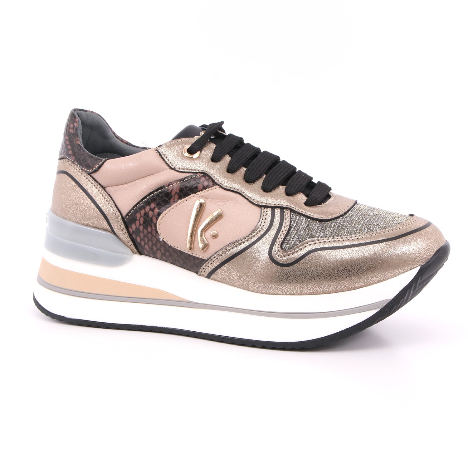 Scarpa Allacciata Keys Donna Taupe Scarpa Allacciata Keys Donna Taupe Scarpe 61 - K-5531B