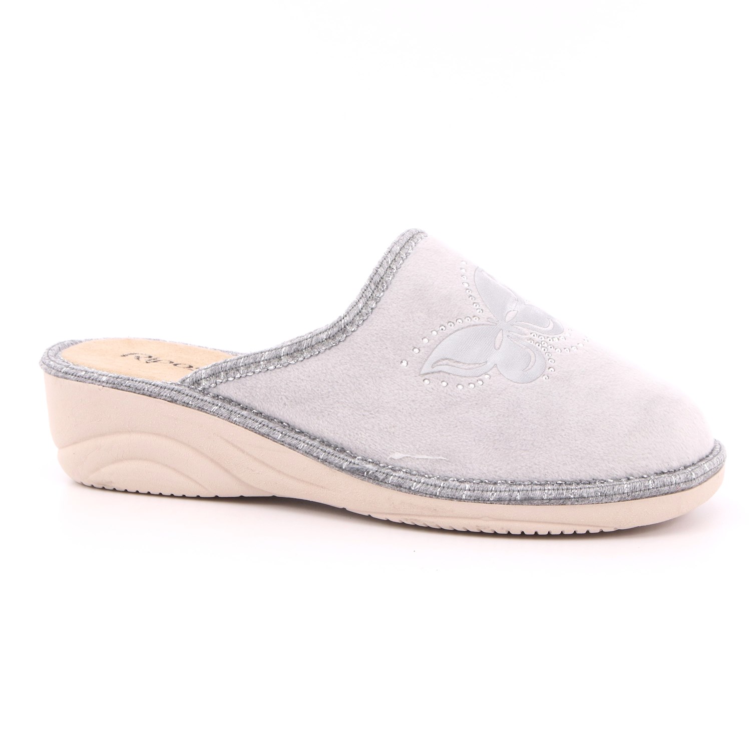 Pantofola Riposella Bambino Grigio Pantofola Riposella Bambino Grigio Scarpe 2 - 1020