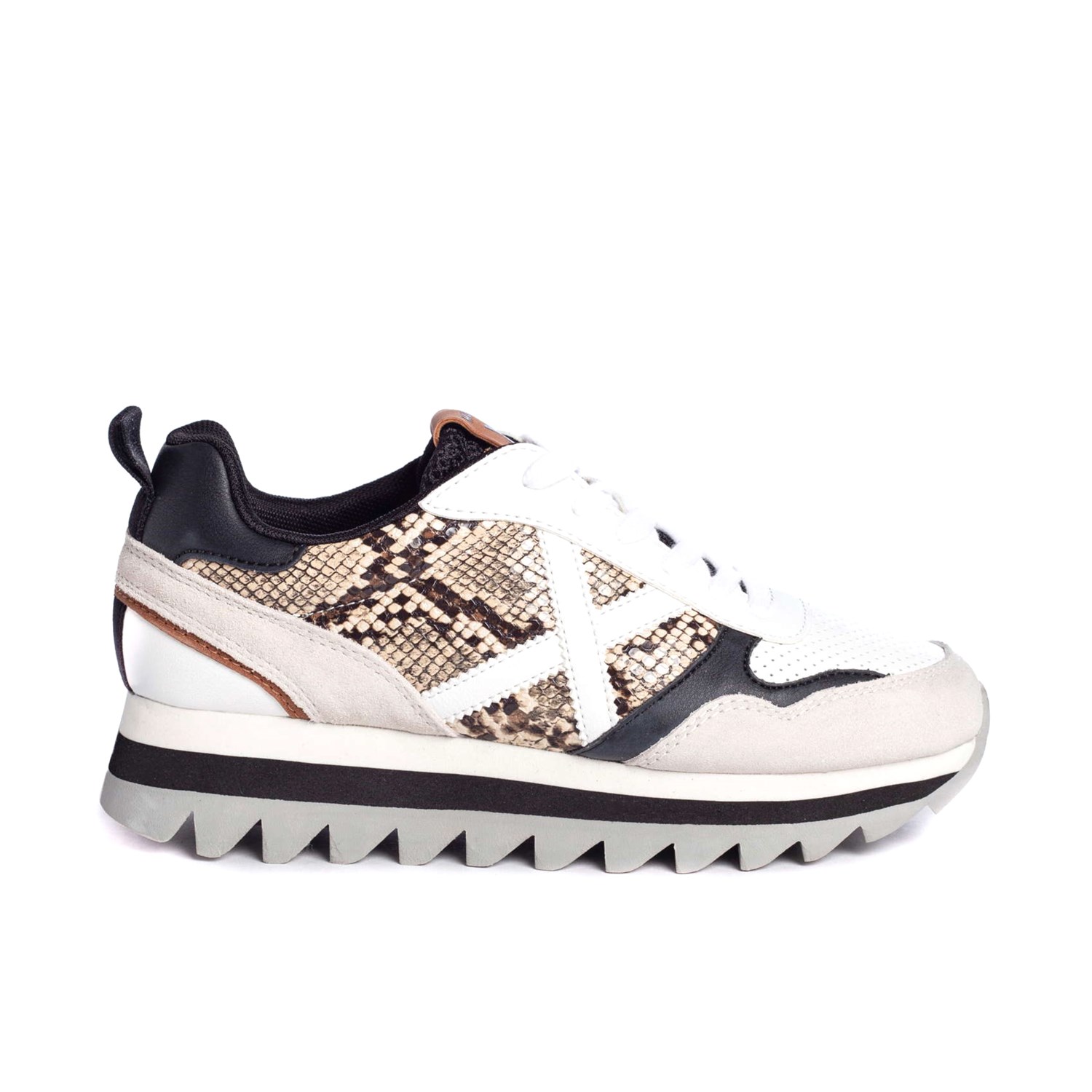 Scarpa Allacciata Munich Donna Bianco Scarpa Allacciata Munich Donna Bianco Scarpe 102 - 8765027
