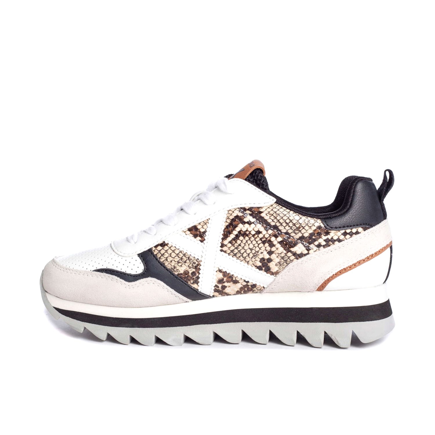 Scarpa Allacciata Munich Donna Bianco Scarpa Allacciata Munich Donna Bianco Scarpe 102 - 8765027