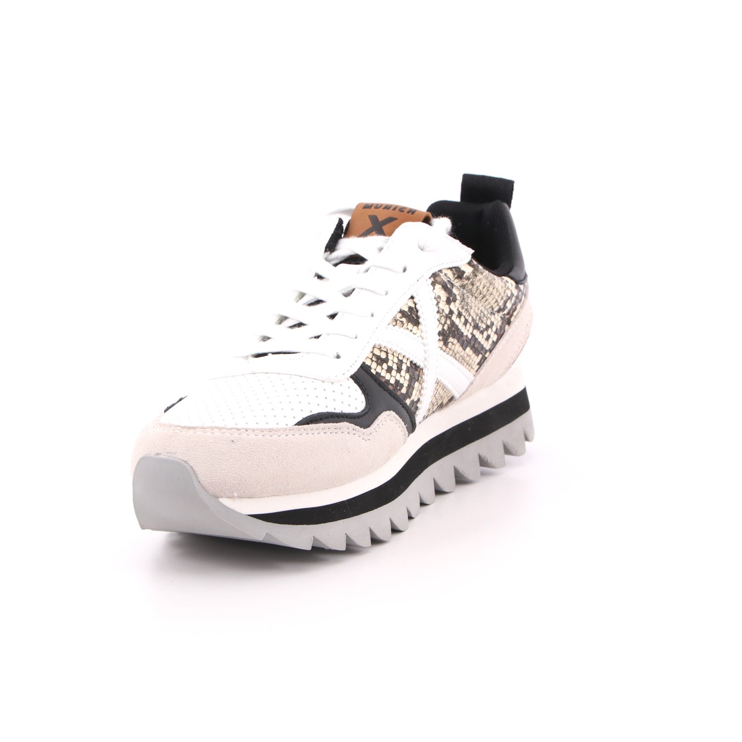 Scarpa Allacciata Munich Donna Bianco Scarpa Allacciata Munich Donna Bianco Scarpe 102 - 8765027