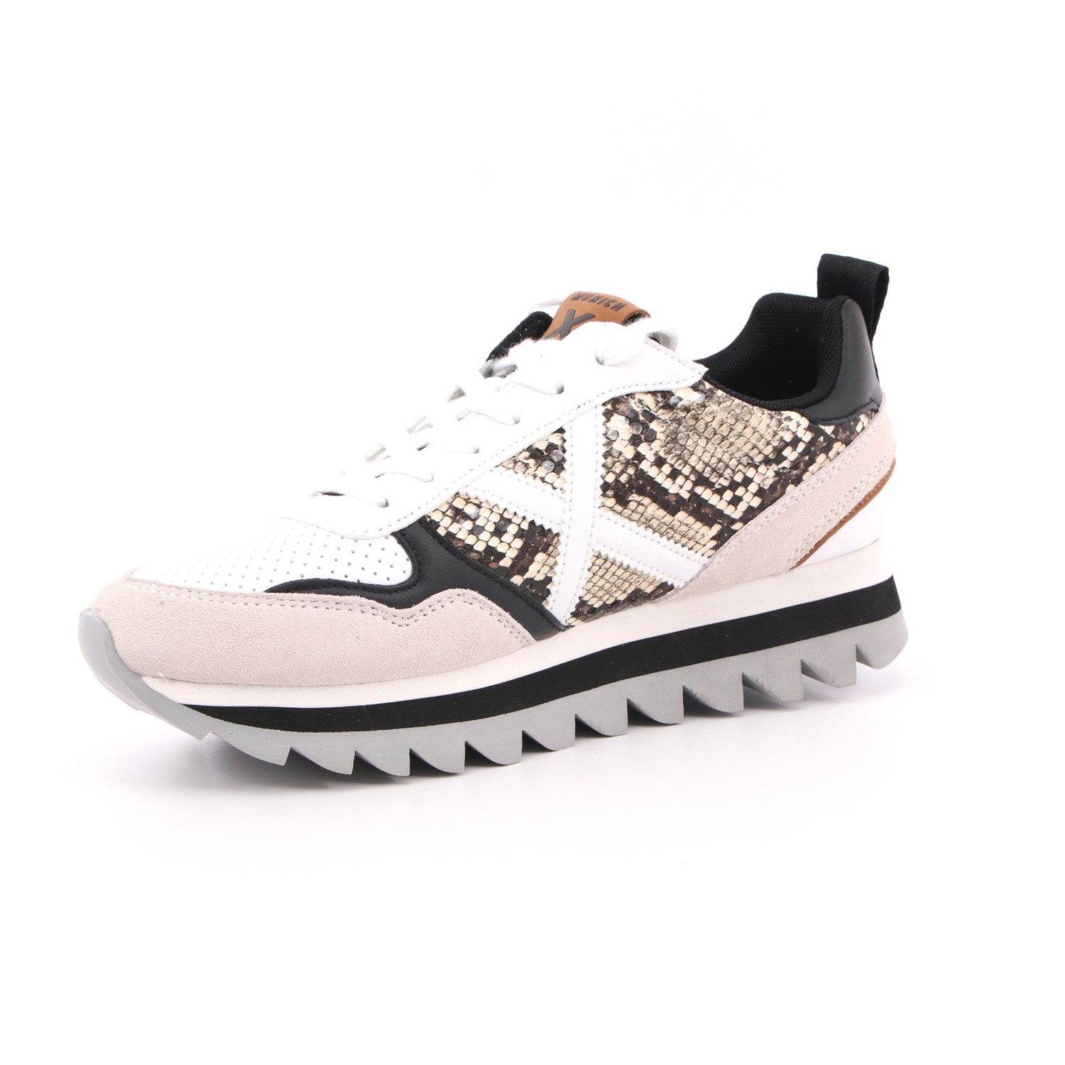 Scarpa Allacciata Munich Donna Bianco Scarpa Allacciata Munich Donna Bianco Scarpe 102 - 8765027