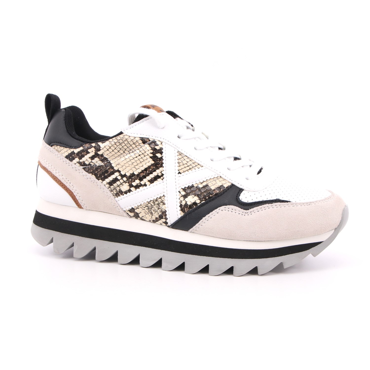Scarpa Allacciata Munich Donna Bianco Scarpa Allacciata Munich Donna Bianco Scarpe 102 - 8765027