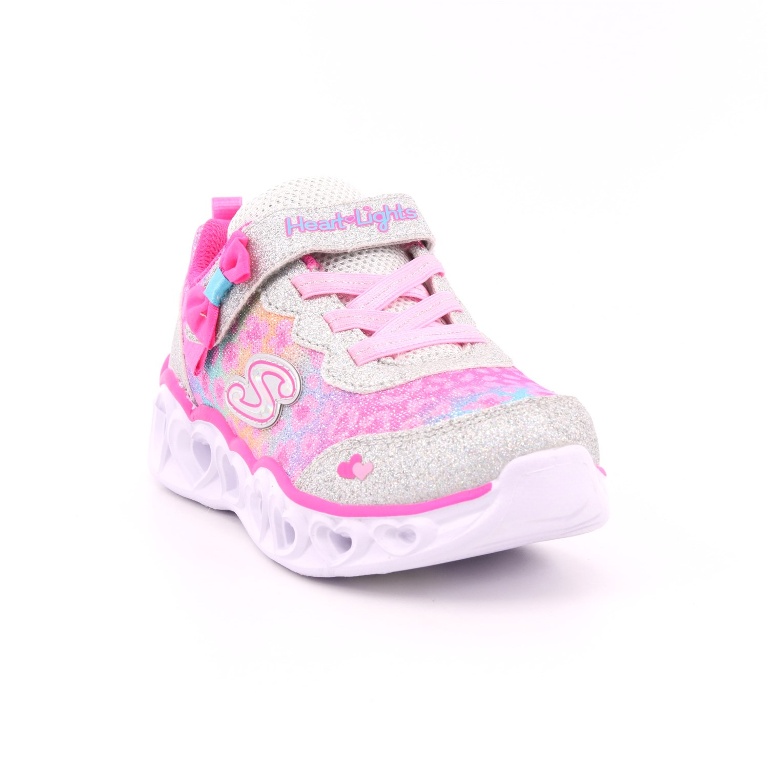 Scarpa Strappi + Elastico Skechers Bambina Argento Scarpa Strappi + Elastico Skechers Bambina Argento Scarpe 153 - 302088N