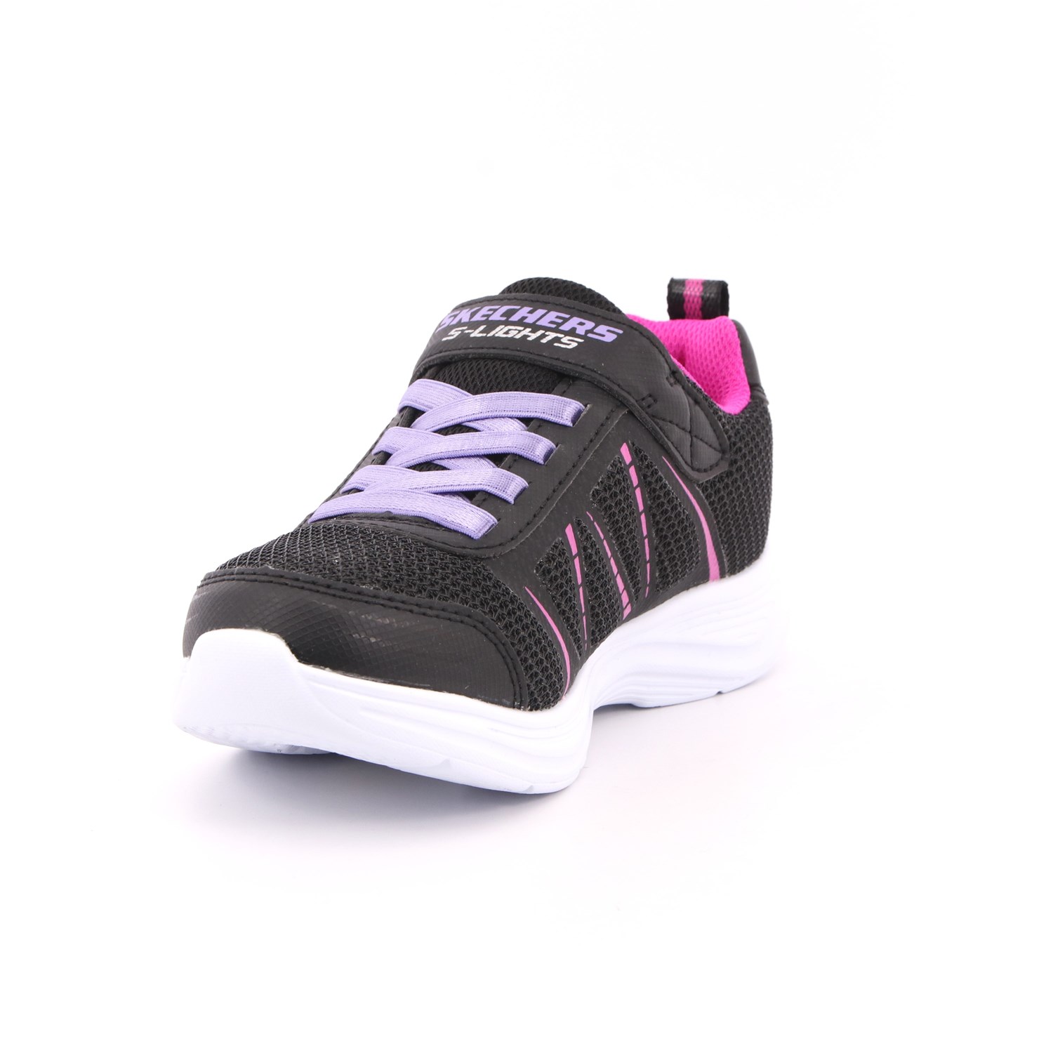 Scarpa Strappi + Elastico Skechers Bambina Nero Scarpa Strappi + Elastico Skechers Bambina Nero Scarpe 154 - 302302L