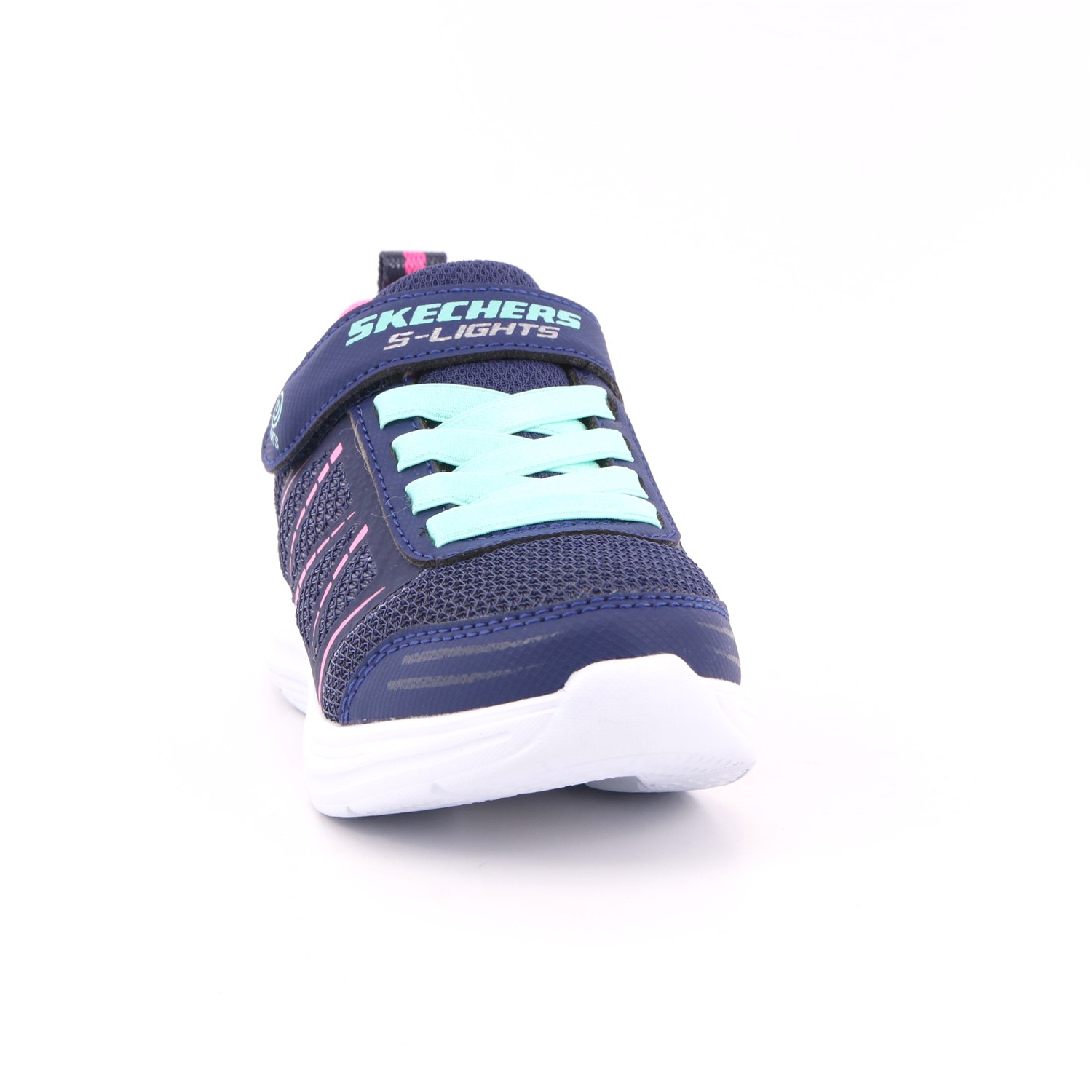 Scarpa Strappi + Elastico Skechers Bambina Blu Scarpa Strappi + Elastico Skechers Bambina Blu Scarpe 155 - 302302L