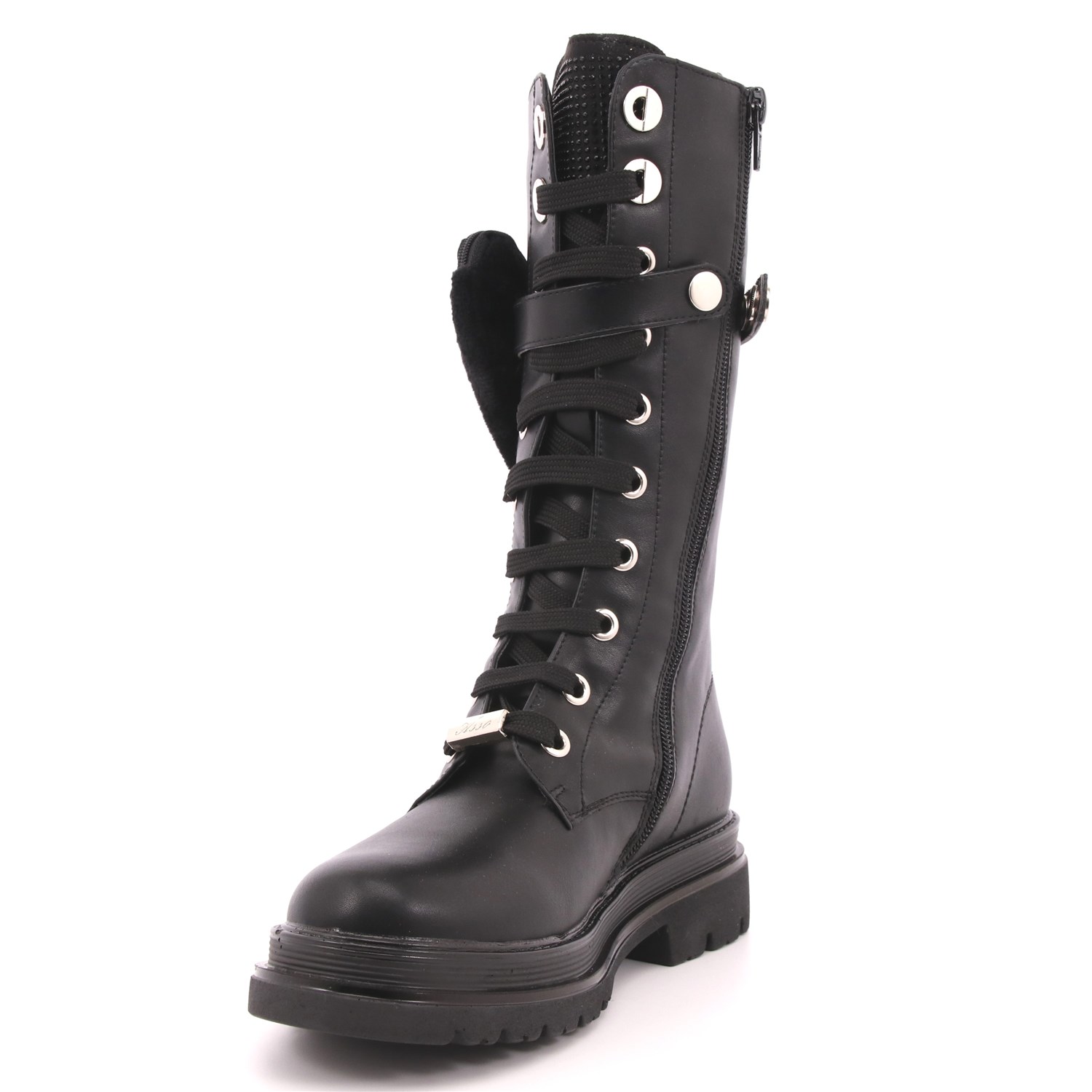 Anfibio Asso Bambina Nero Anfibio Asso Bambina Nero Scarpe 422 - AG12666A