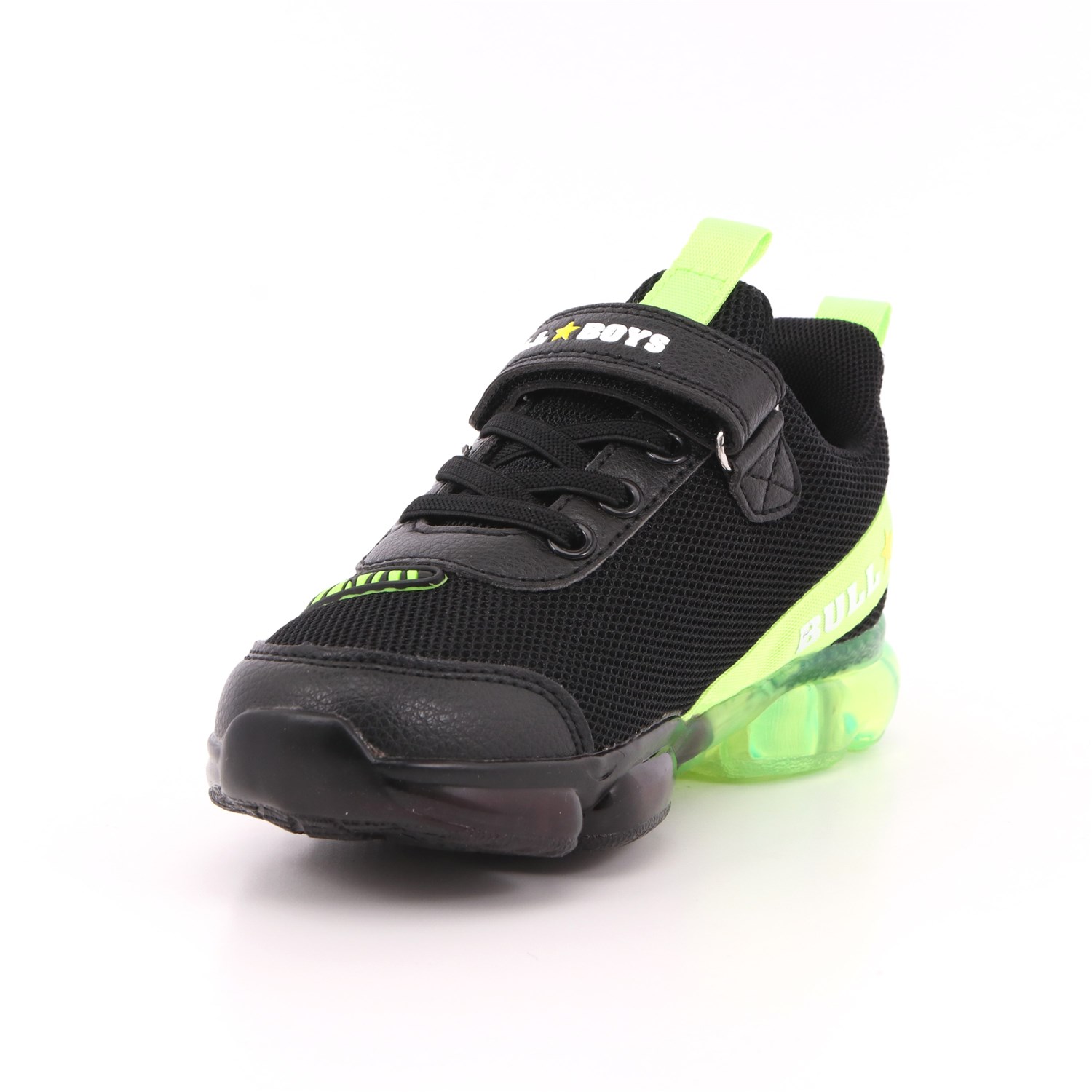 Scarpa Strappi + Elastico Bull Boys Bambino Nero Scarpa Strappi + Elastico Bull Boys Bambino Nero Scarpe 3 - BB2130