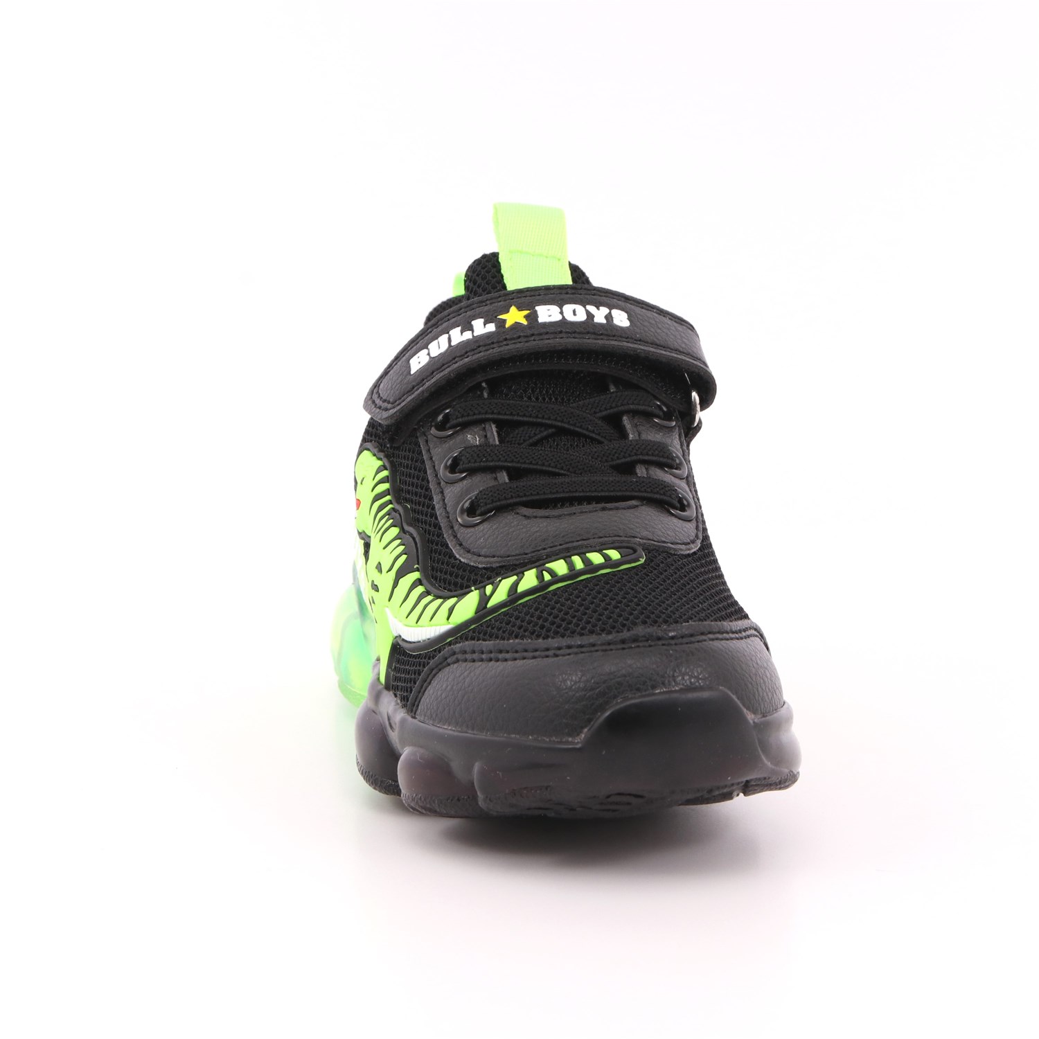 Scarpa Strappi + Elastico Bull Boys Bambino Nero Scarpa Strappi + Elastico Bull Boys Bambino Nero Scarpe 3 - BB2130