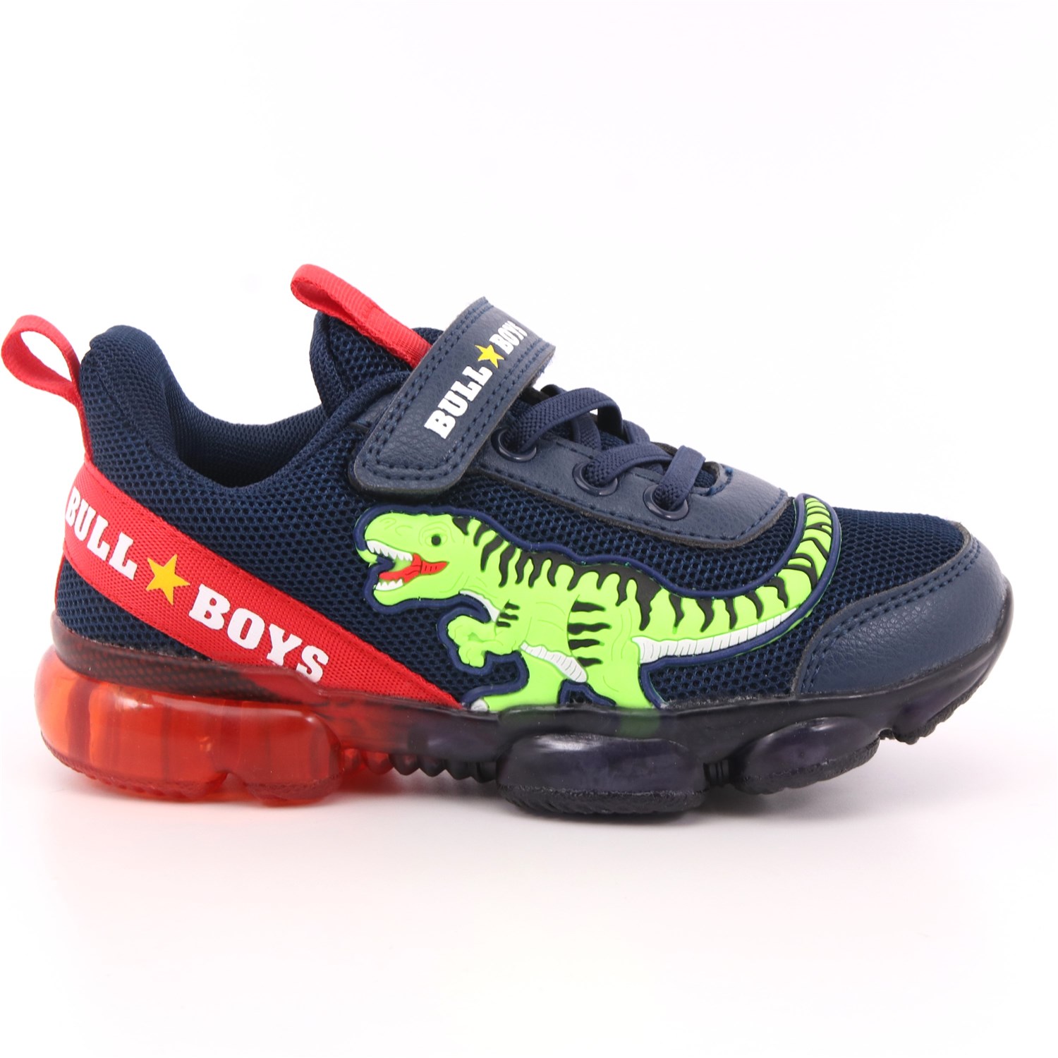 Scarpa Strappi + Elastico Bull Boys Bambino Blu Scarpa Strappi + Elastico Bull Boys Bambino Blu Scarpe 4 - BB2130