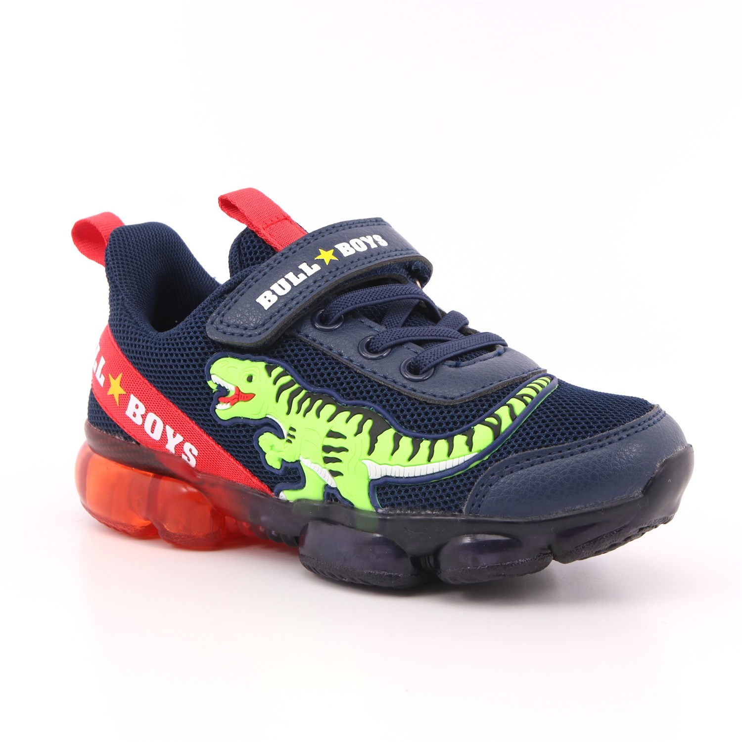Scarpa Strappi + Elastico Bull Boys Bambino Blu Scarpa Strappi + Elastico Bull Boys Bambino Blu Scarpe 4 - BB2130