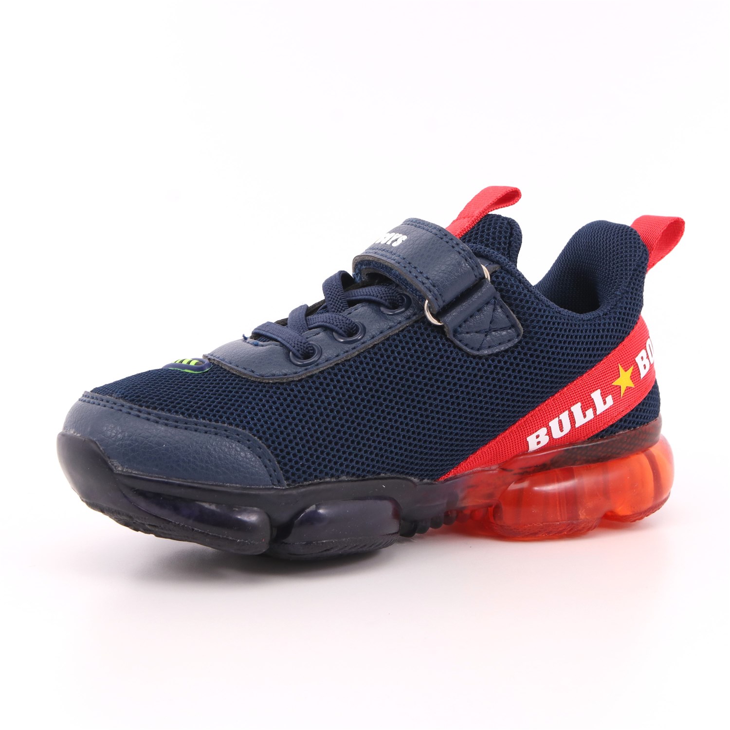 Scarpa Strappi + Elastico Bull Boys Bambino Blu Scarpa Strappi + Elastico Bull Boys Bambino Blu Scarpe 4 - BB2130