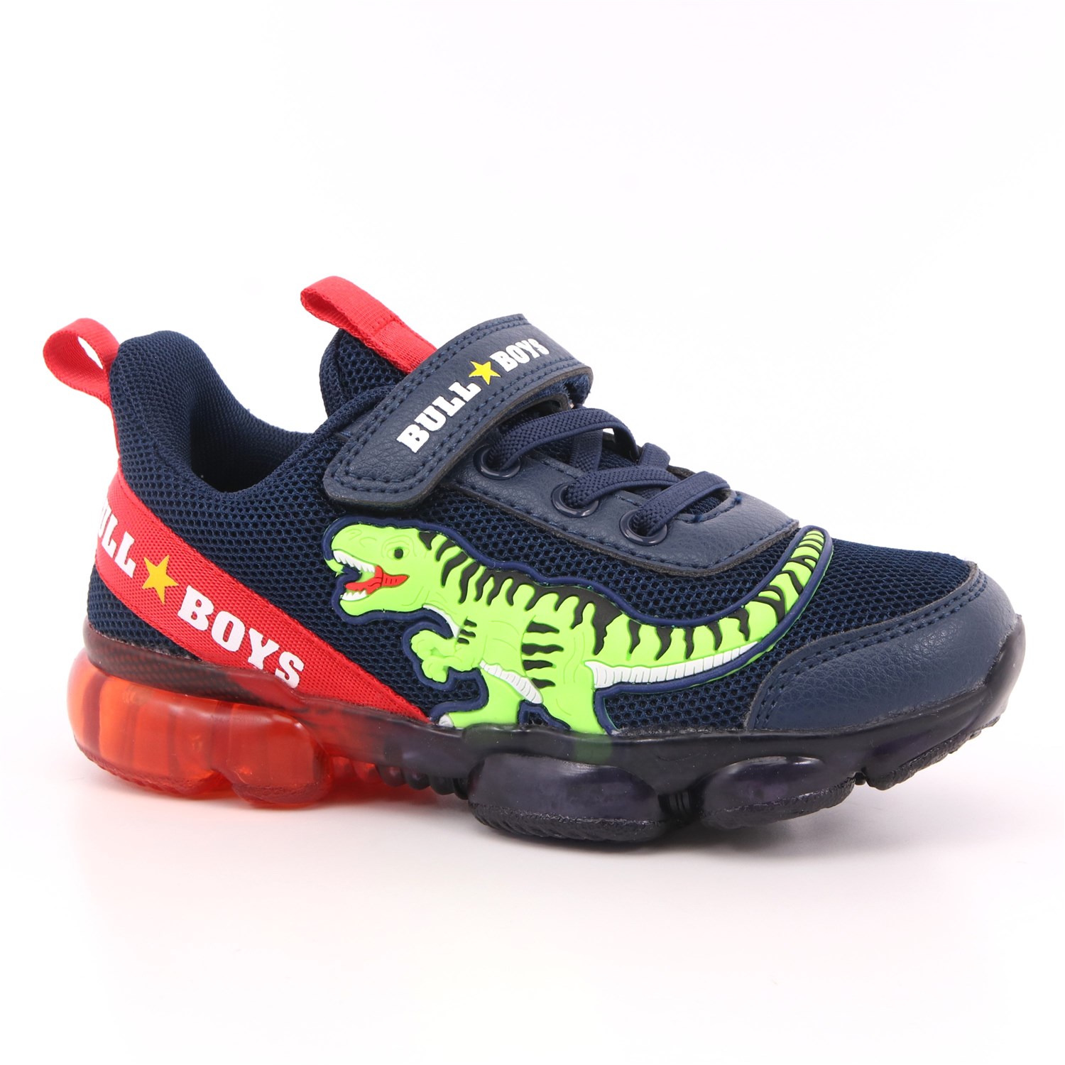 Scarpa Strappi + Elastico Bull Boys Bambino Blu Scarpa Strappi + Elastico Bull Boys Bambino Blu Scarpe 4 - BB2130