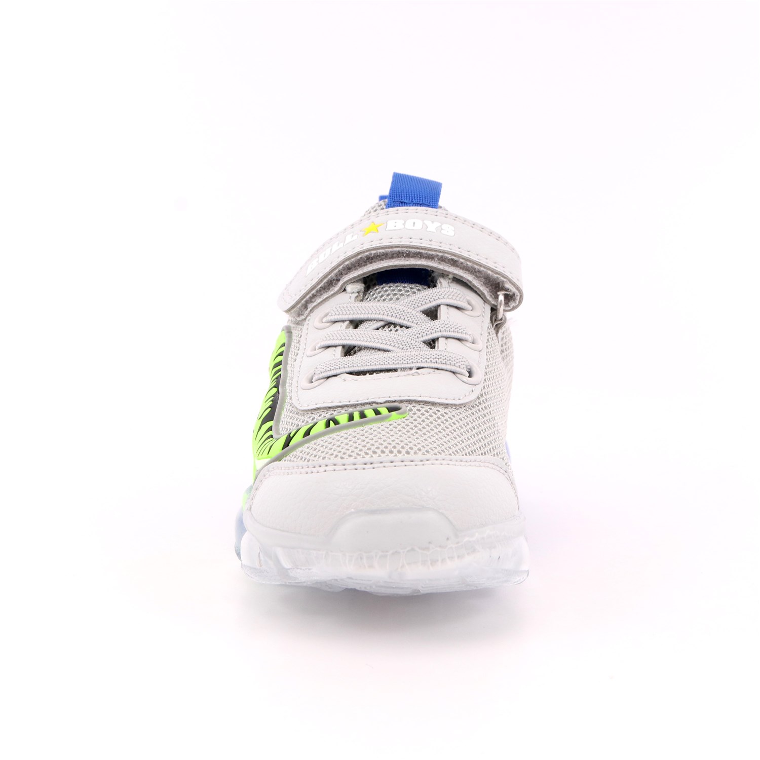 Scarpa Strappi + Elastico Bull Boys Bambino Grigio Scarpa Strappi + Elastico Bull Boys Bambino Grigio Scarpe 5 - BB2130