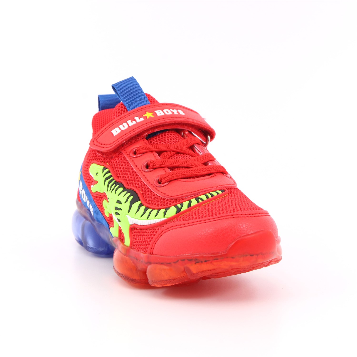 Scarpa Strappi + Elastico Bull Boys Bambino Rosso Scarpa Strappi + Elastico Bull Boys Bambino Rosso Scarpe 6 - BB2130