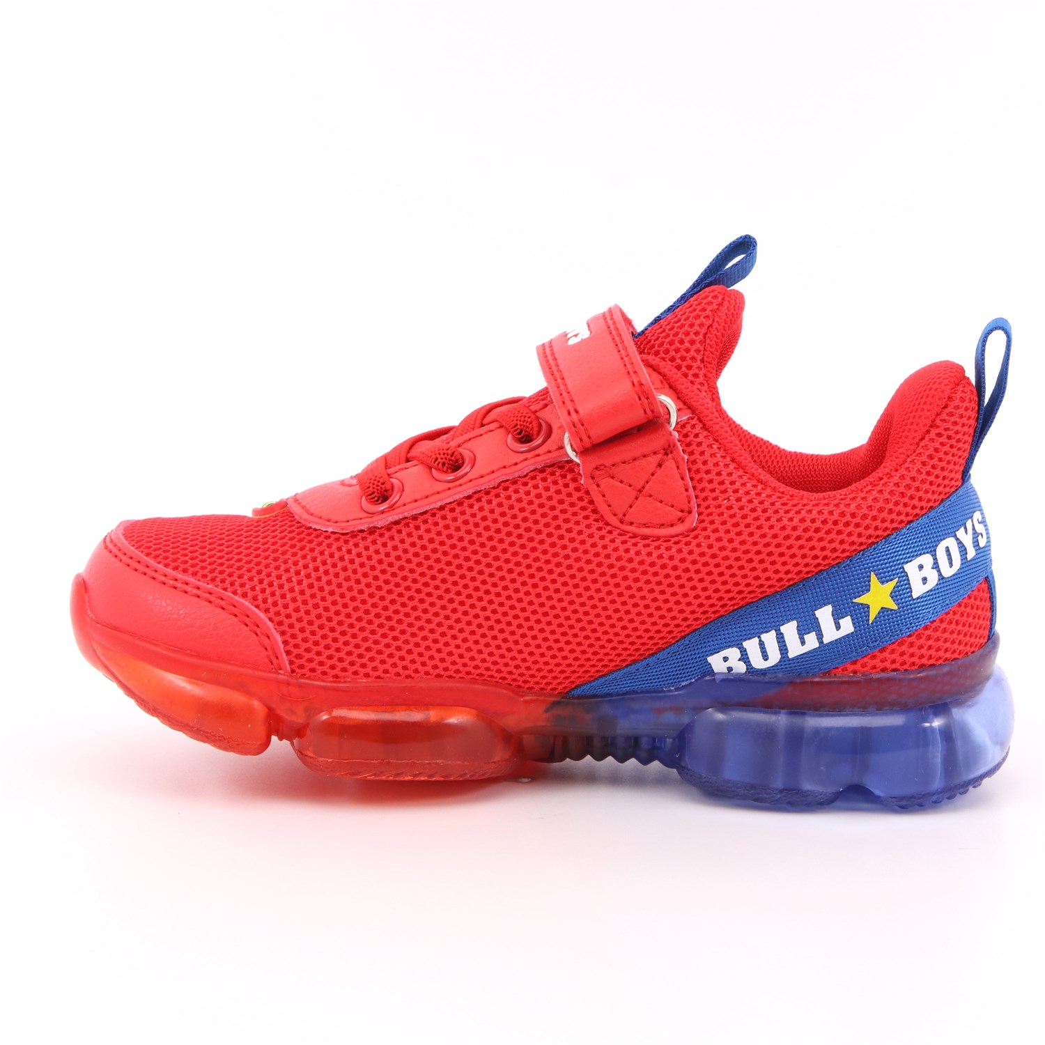 Scarpa Strappi + Elastico Bull Boys Bambino Rosso Scarpa Strappi + Elastico Bull Boys Bambino Rosso Scarpe 6 - BB2130