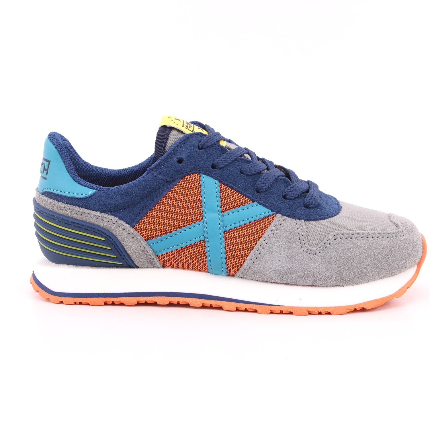 Scarpa Allacciata Munich Bambino Grigio Scarpa Allacciata Munich Bambino Grigio Scarpe 106 - 8208451