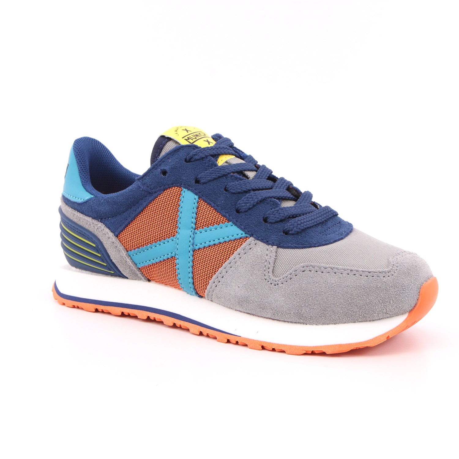 Scarpa Allacciata Munich Bambino Grigio Scarpa Allacciata Munich Bambino Grigio Scarpe 106 - 8208451
