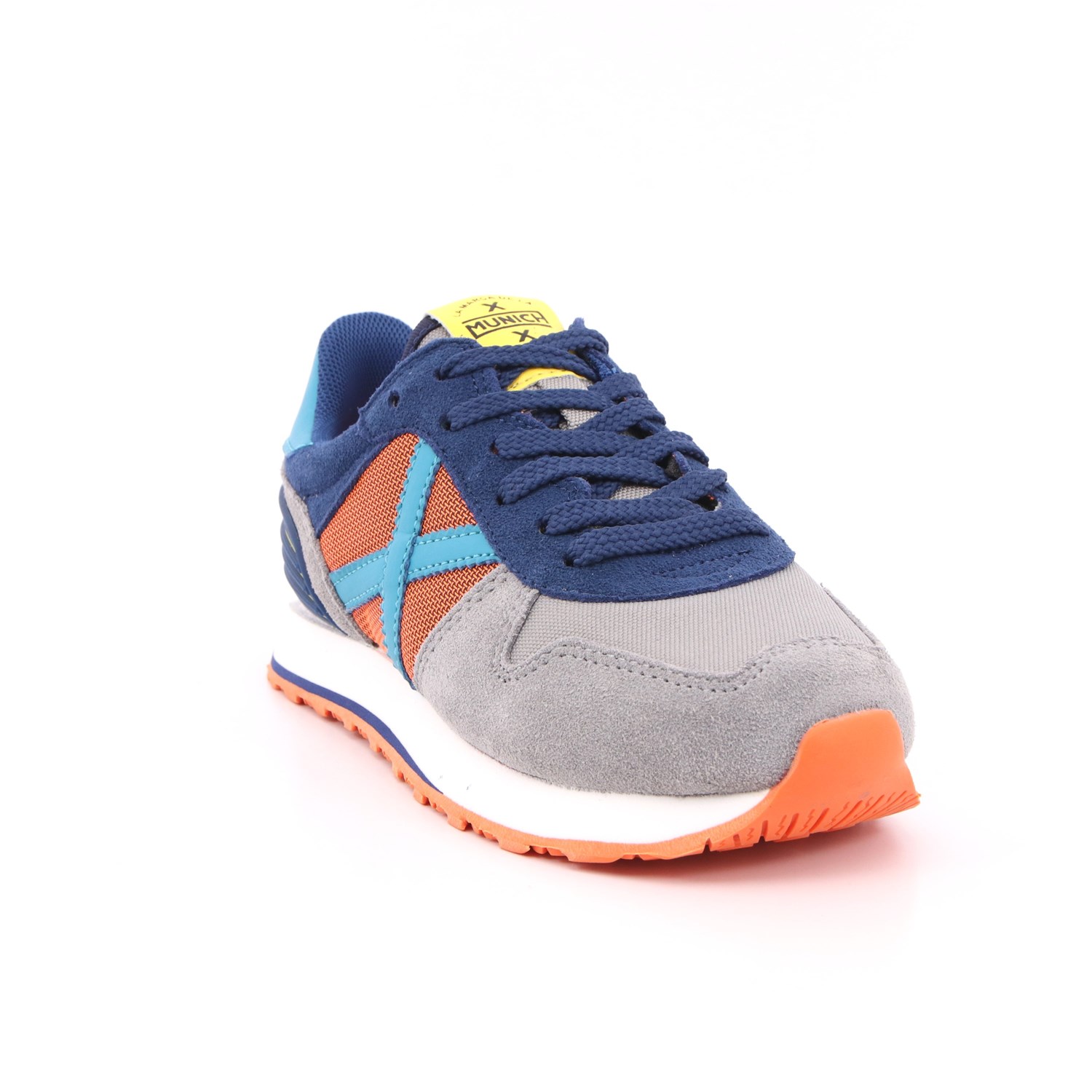 Scarpa Allacciata Munich Bambino Grigio Scarpa Allacciata Munich Bambino Grigio Scarpe 106 - 8208451