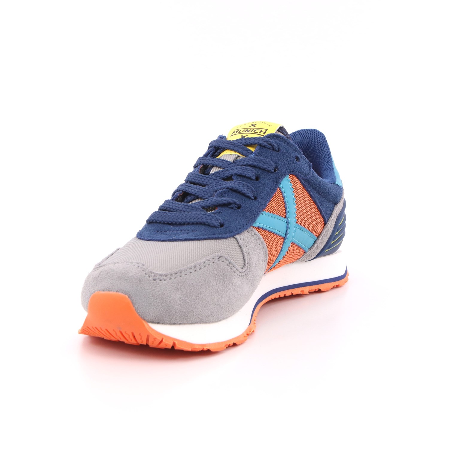 Scarpa Allacciata Munich Bambino Grigio Scarpa Allacciata Munich Bambino Grigio Scarpe 106 - 8208451