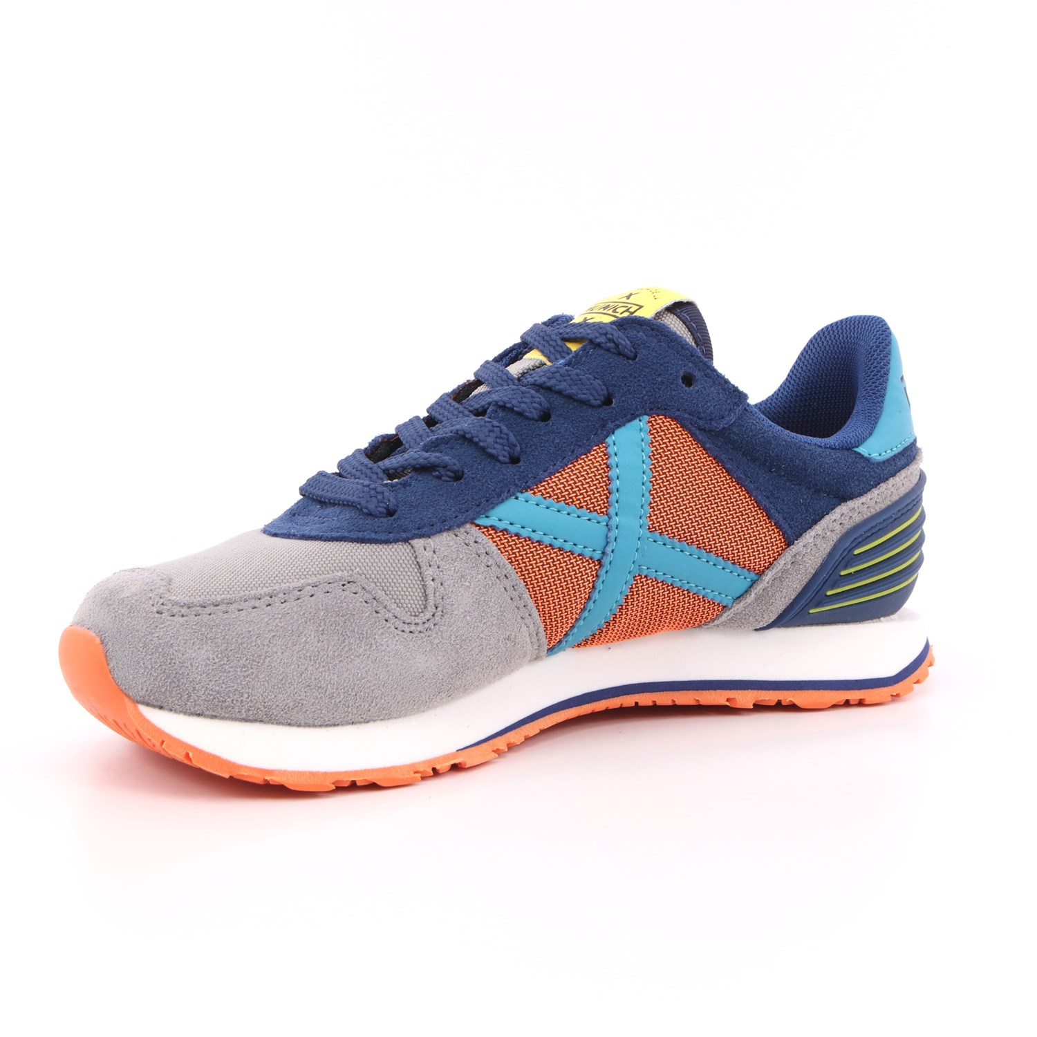 Scarpa Allacciata Munich Bambino Grigio Scarpa Allacciata Munich Bambino Grigio Scarpe 106 - 8208451