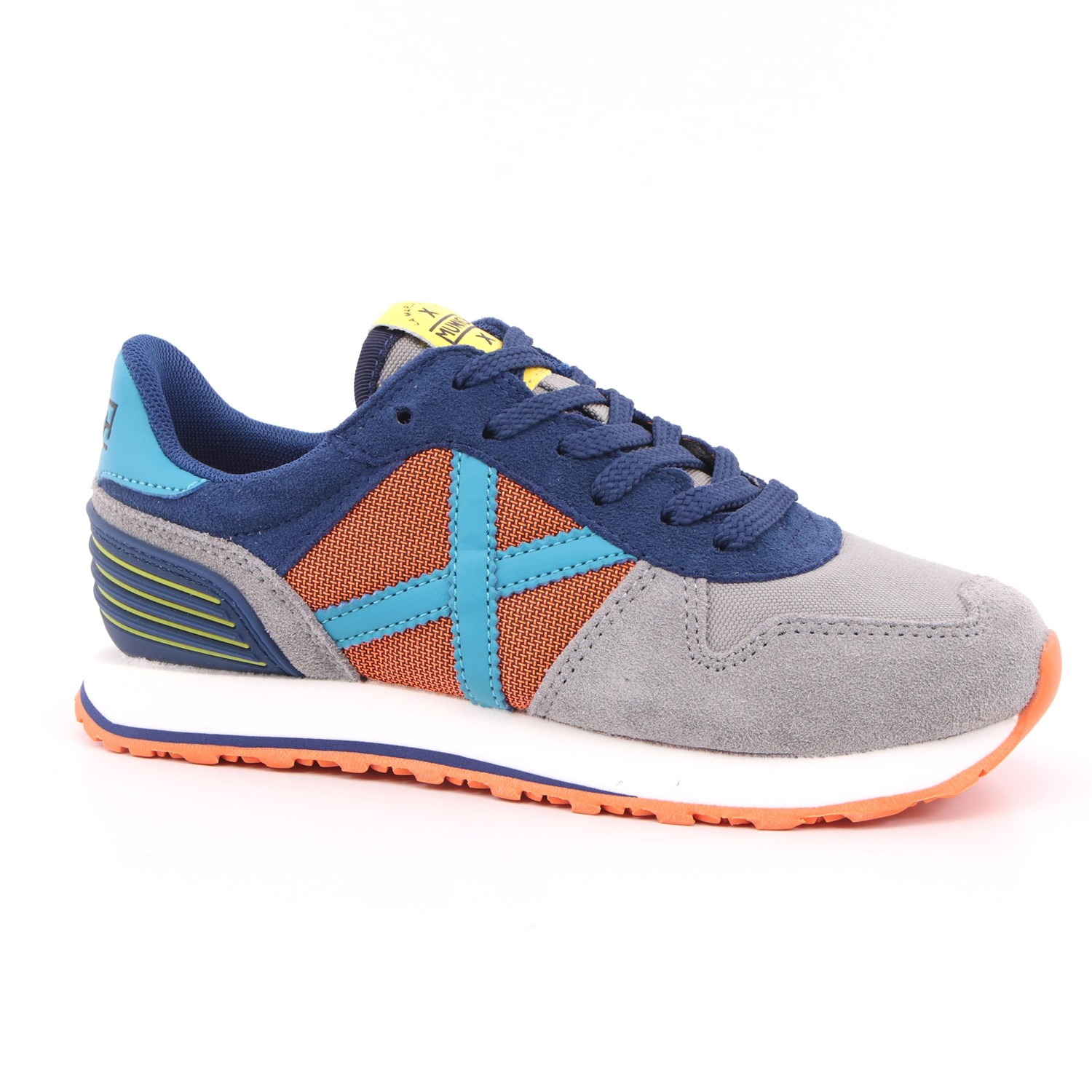 Scarpa Allacciata Munich Bambino Grigio Scarpa Allacciata Munich Bambino Grigio Scarpe 106 - 8208451