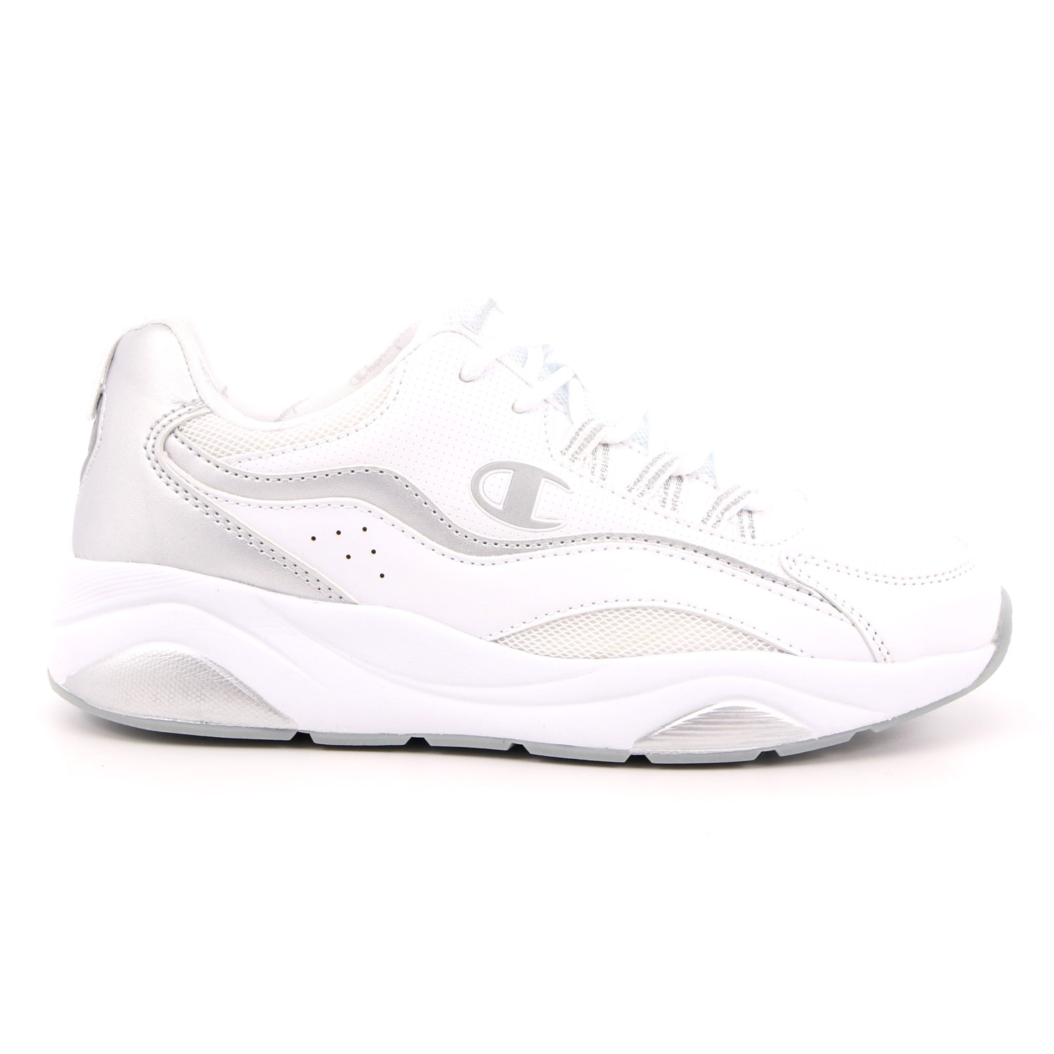 Scarpa Allacciata Champion Bambina Bianco Scarpa Allacciata Champion Bambina Bianco Scarpe 733 - S32189
