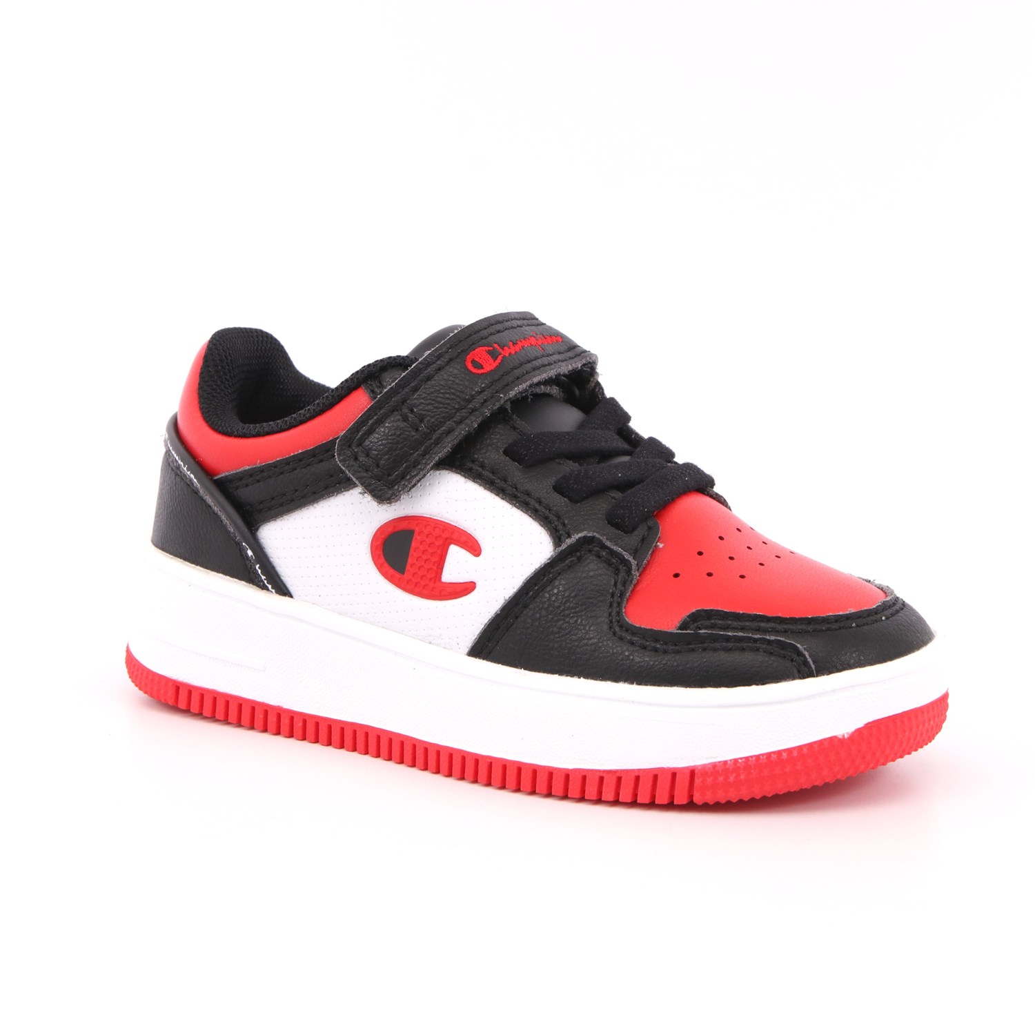 Scarpa Strappi + Elastico Champion Bambino Nero Scarpa Strappi + Elastico Champion Bambino Nero Scarpe 736 - S32258