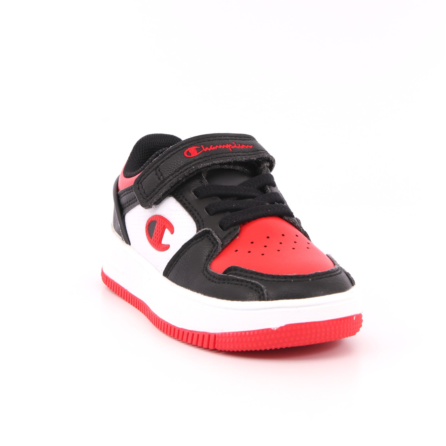 Scarpa Strappi + Elastico Champion Bambino Nero Scarpa Strappi + Elastico Champion Bambino Nero Scarpe 736 - S32258