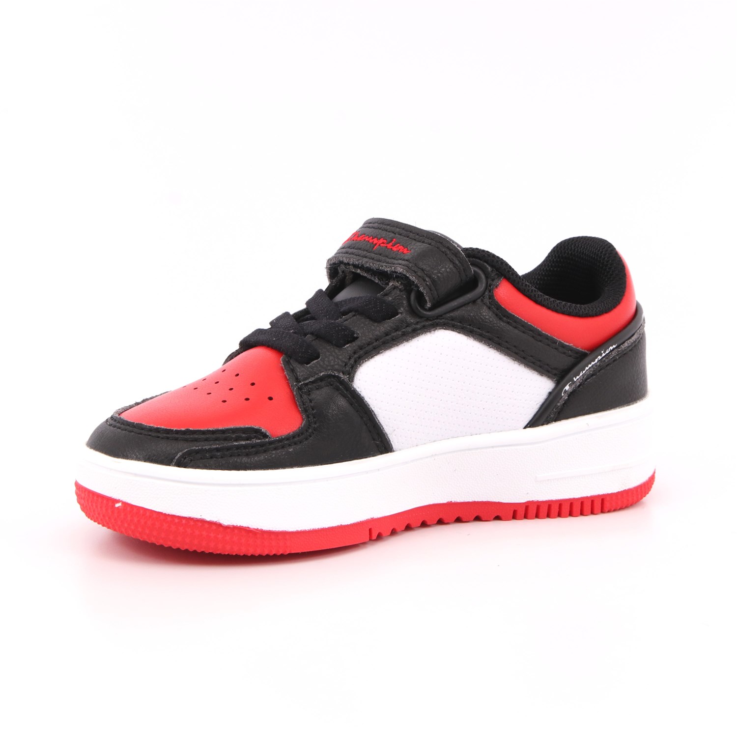Scarpa Strappi + Elastico Champion Bambino Nero Scarpa Strappi + Elastico Champion Bambino Nero Scarpe 736 - S32258