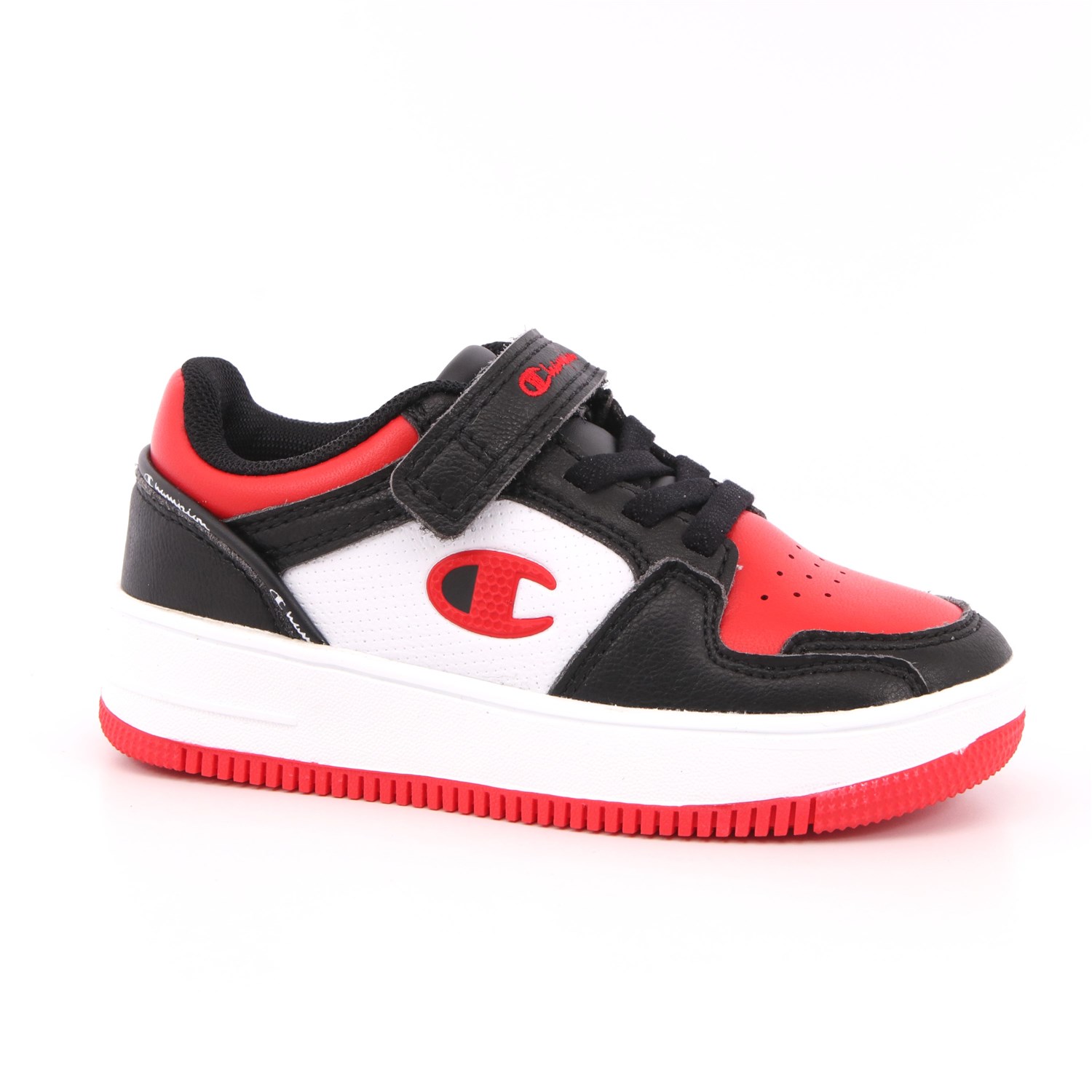 Scarpa Strappi + Elastico Champion Bambino Nero Scarpa Strappi + Elastico Champion Bambino Nero Scarpe 736 - S32258