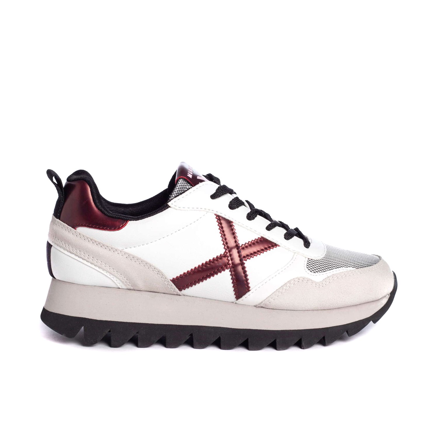 Scarpa Allacciata Munich Donna Bianco Scarpa Allacciata Munich Donna Bianco Scarpe 109 - 8765022