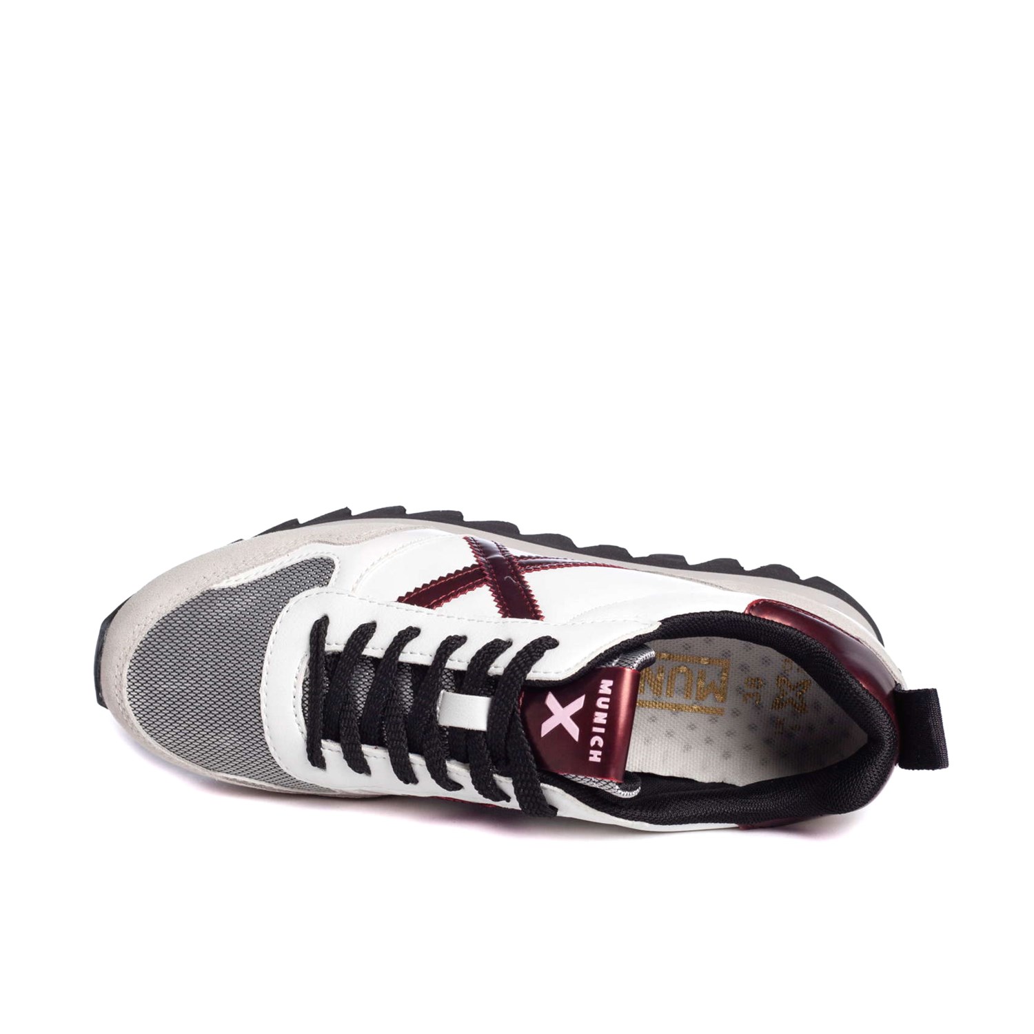 Scarpa Allacciata Munich Donna Bianco Scarpa Allacciata Munich Donna Bianco Scarpe 109 - 8765022