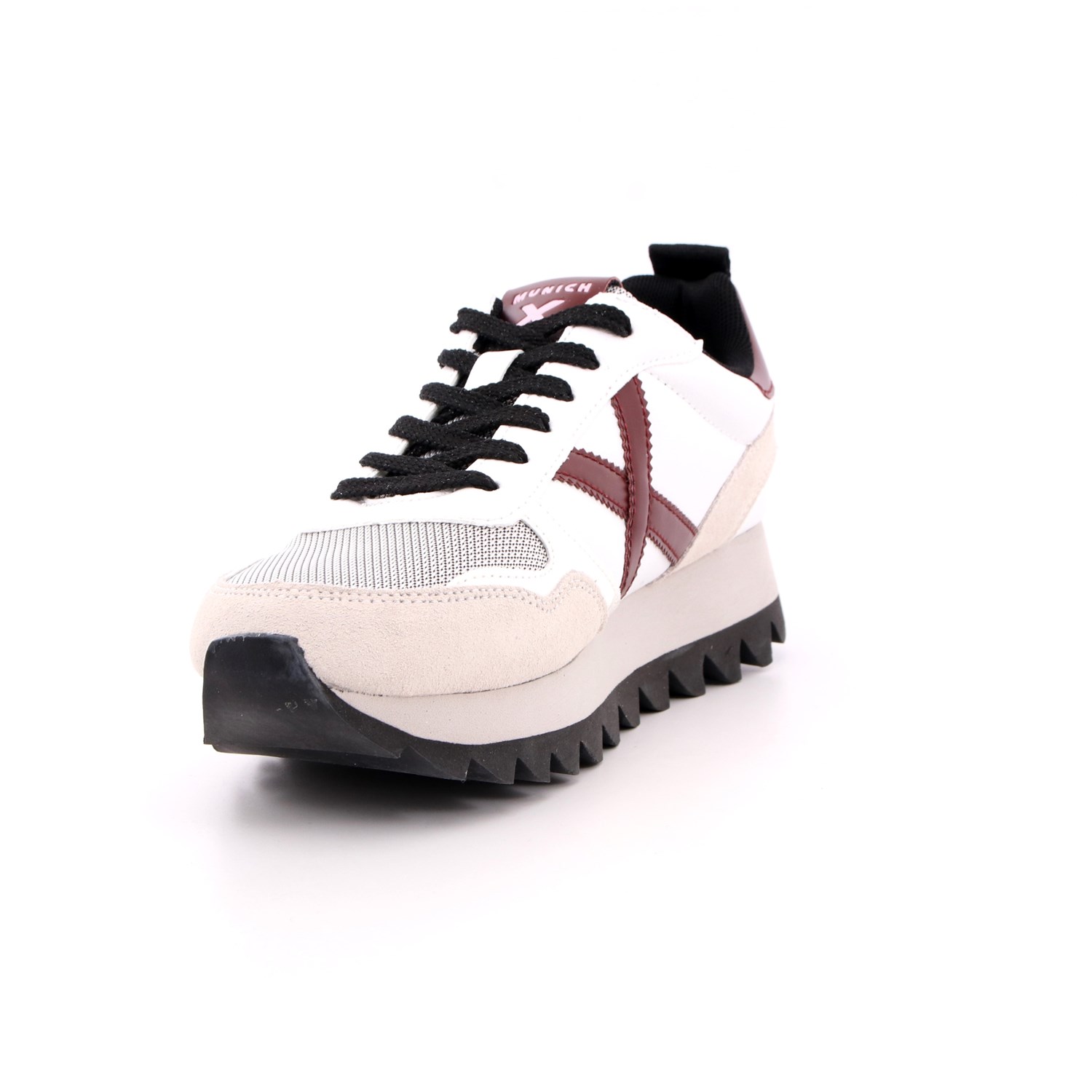 Scarpa Allacciata Munich Donna Bianco Scarpa Allacciata Munich Donna Bianco Scarpe 109 - 8765022