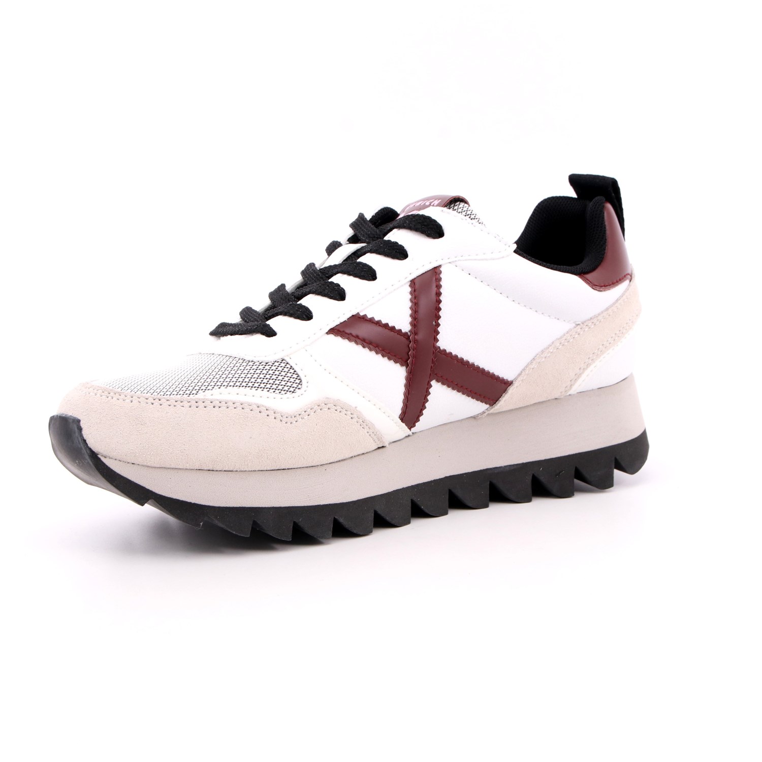 Scarpa Allacciata Munich Donna Bianco Scarpa Allacciata Munich Donna Bianco Scarpe 109 - 8765022