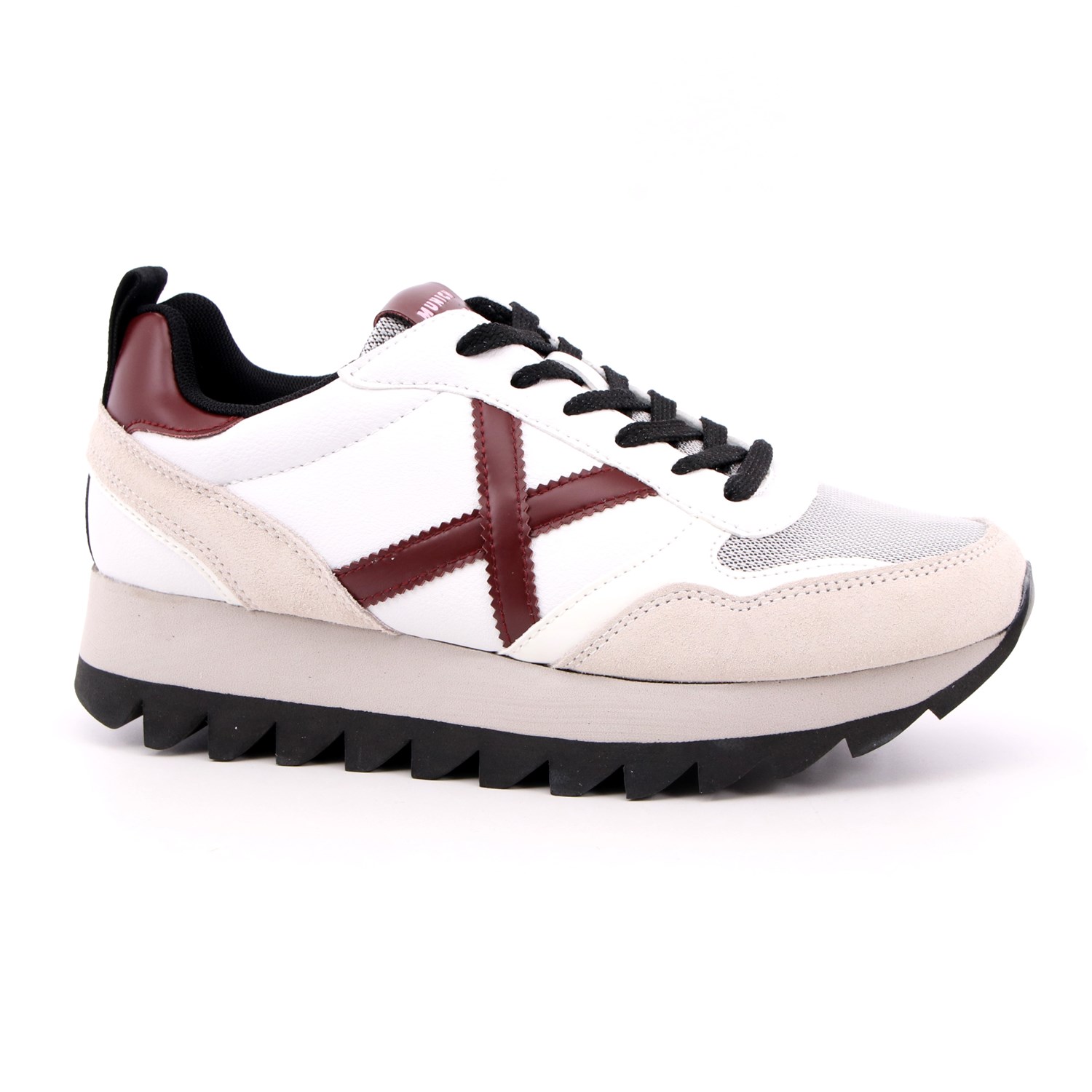 Scarpa Allacciata Munich Donna Bianco Scarpa Allacciata Munich Donna Bianco Scarpe 109 - 8765022