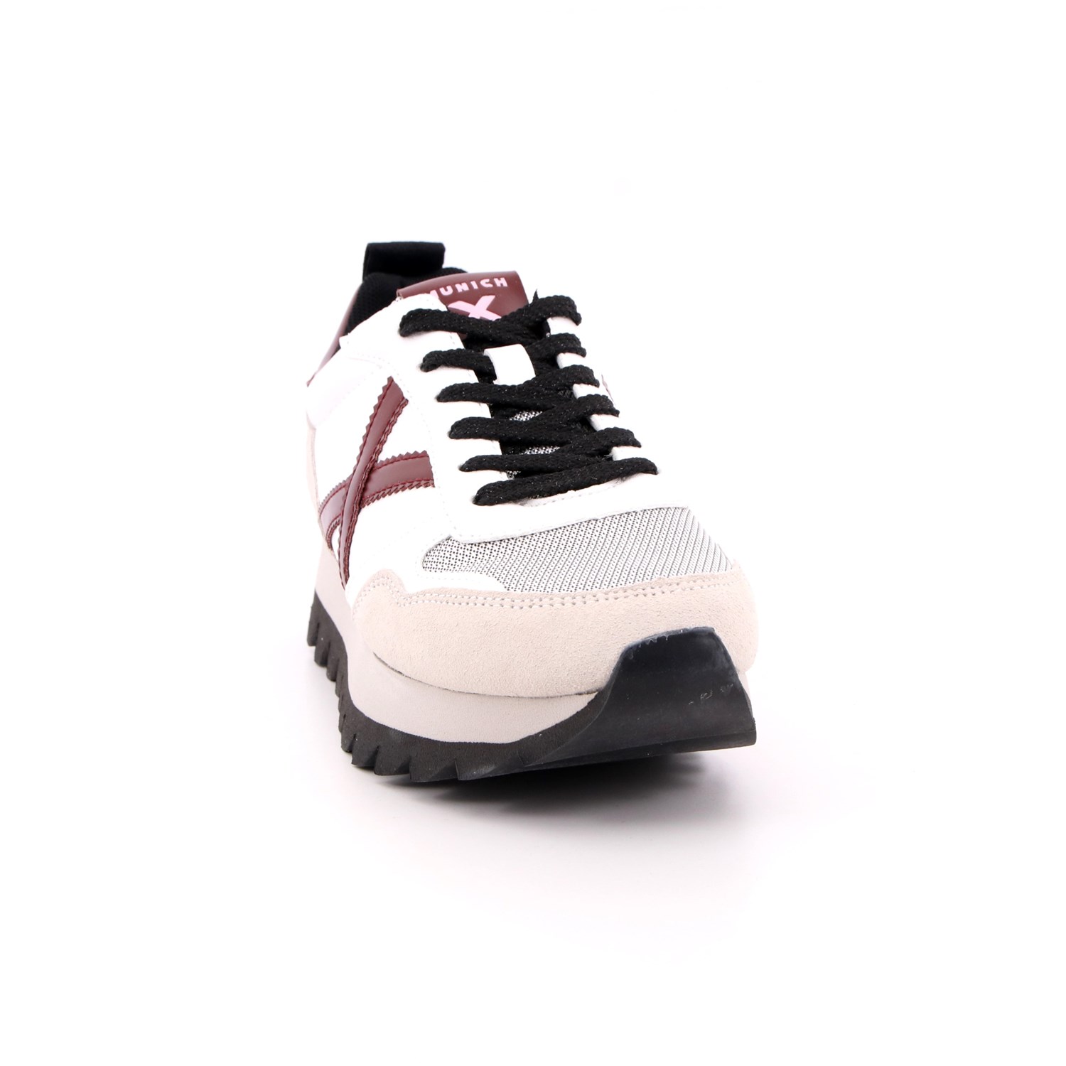 Scarpa Allacciata Munich Donna Bianco Scarpa Allacciata Munich Donna Bianco Scarpe 109 - 8765022