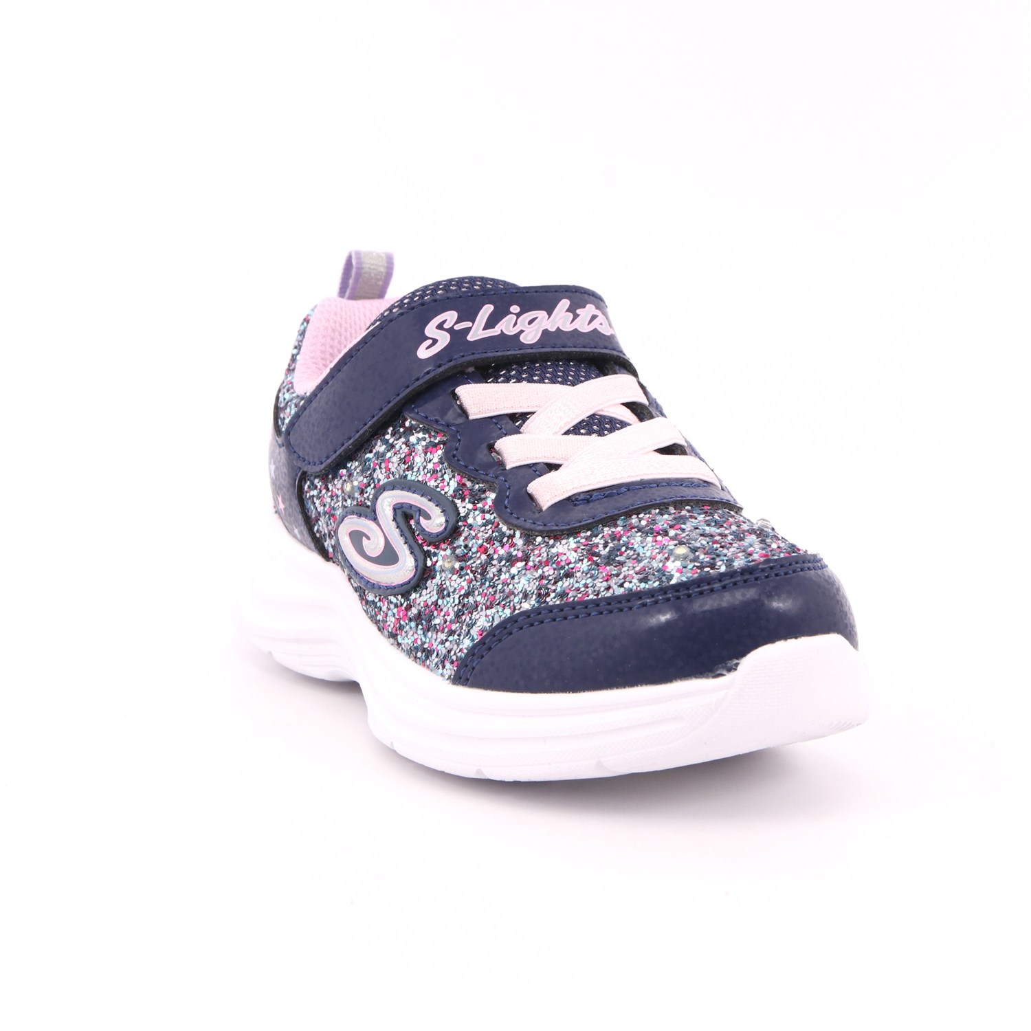Scarpa Strappi + Elastico Skechers Bambina Blu Scarpa Strappi + Elastico Skechers Bambina Blu Scarpe 156 - 20267N