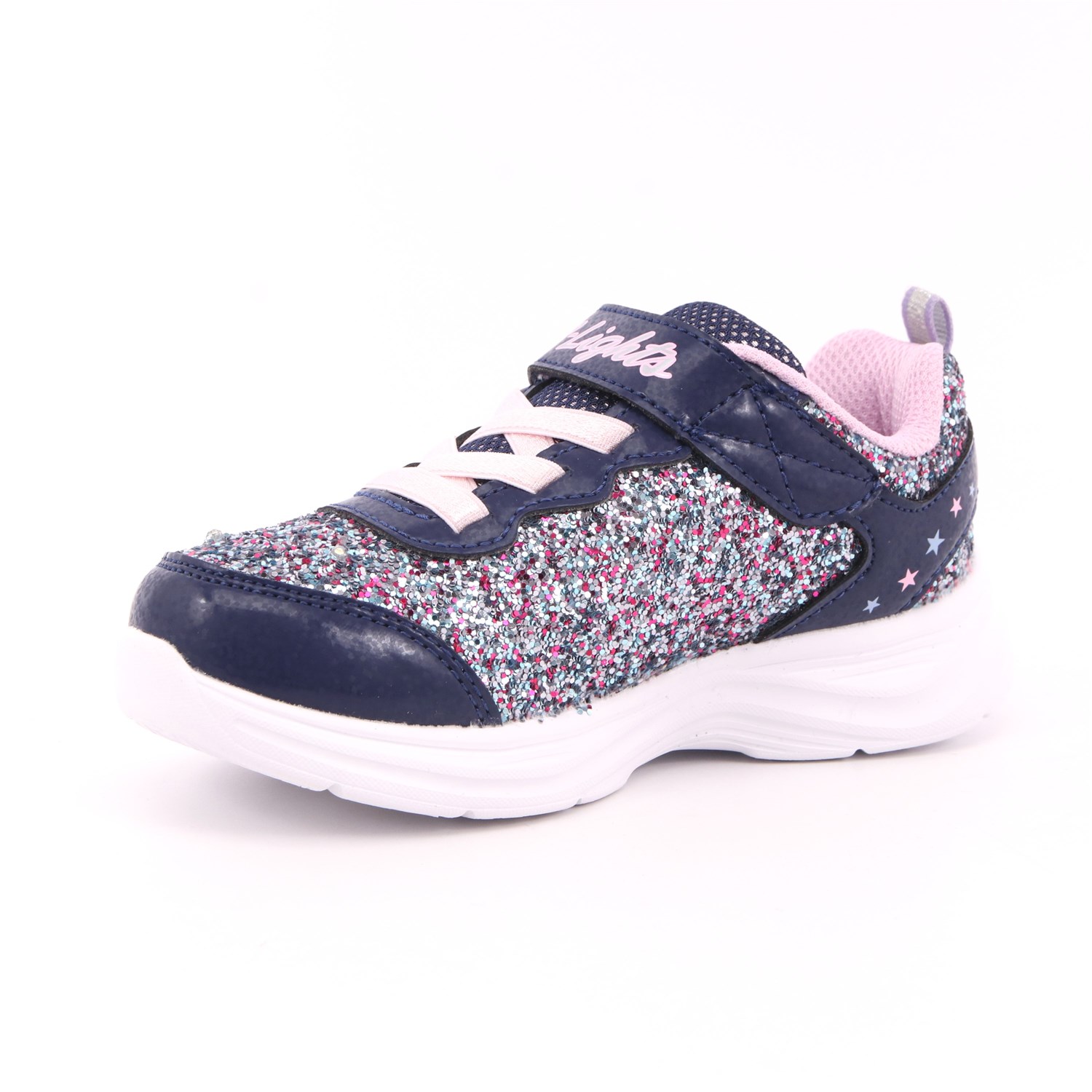 Scarpa Strappi + Elastico Skechers Bambina Blu Scarpa Strappi + Elastico Skechers Bambina Blu Scarpe 156 - 20267N