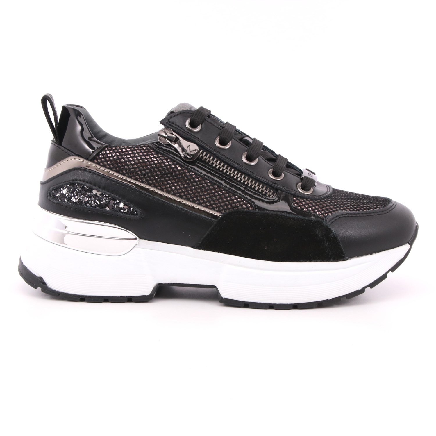 Scarpa Allacciata Keys Donna Nero Scarpa Allacciata Keys Donna Nero Scarpe 64 - K-5542A