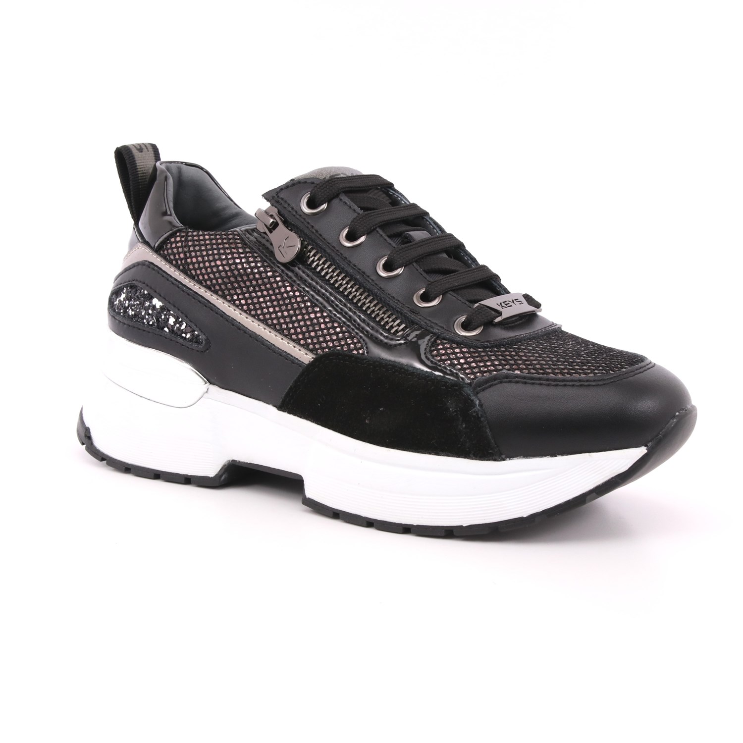 Scarpa Allacciata Keys Donna Nero Scarpa Allacciata Keys Donna Nero Scarpe 64 - K-5542A