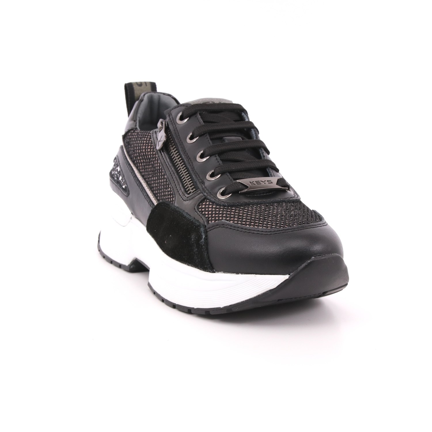 Scarpa Allacciata Keys Donna Nero Scarpa Allacciata Keys Donna Nero Scarpe 64 - K-5542A