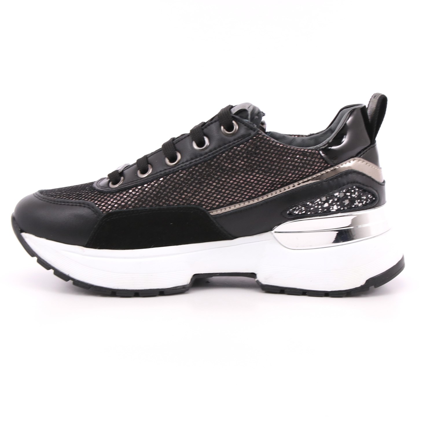 Scarpa Allacciata Keys Donna Nero Scarpa Allacciata Keys Donna Nero Scarpe 64 - K-5542A