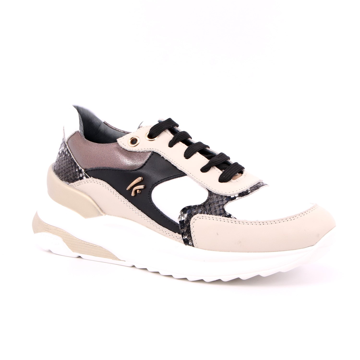 Scarpa Allacciata Keys Donna Beige Scarpa Allacciata Keys Donna Beige Scarpe 66 - K-5555A