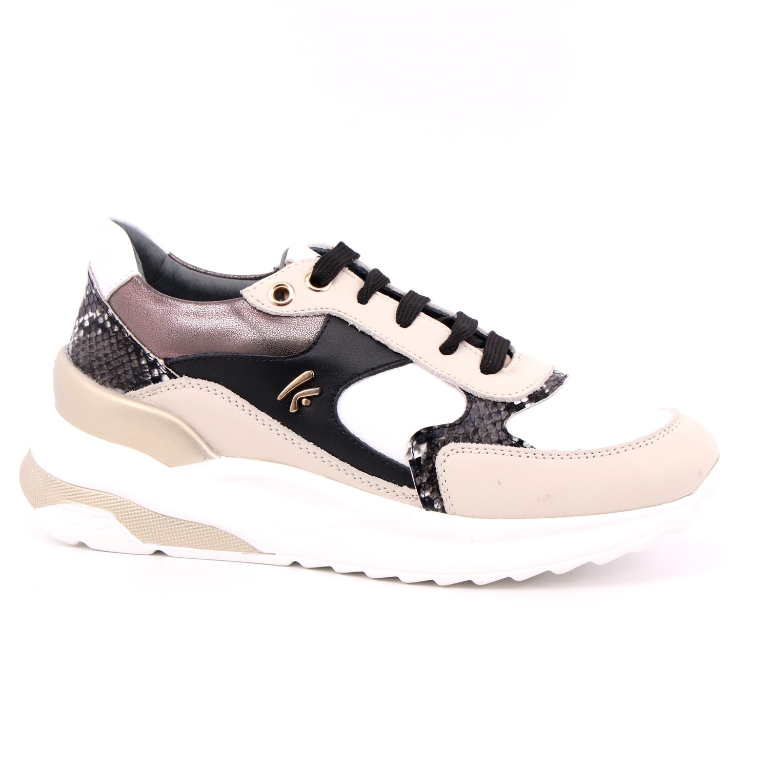 Scarpa Allacciata Keys Donna Beige Scarpa Allacciata Keys Donna Beige Scarpe 66 - K-5555A