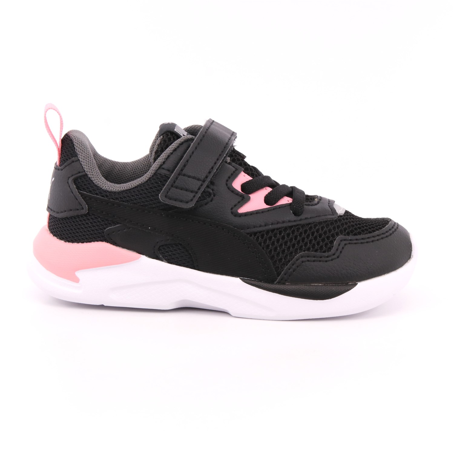 Scarpa Strappi + Elastico Puma Bambina Nero Scarpa Strappi + Elastico Puma Bambina Nero Scarpe 751 - 37439817