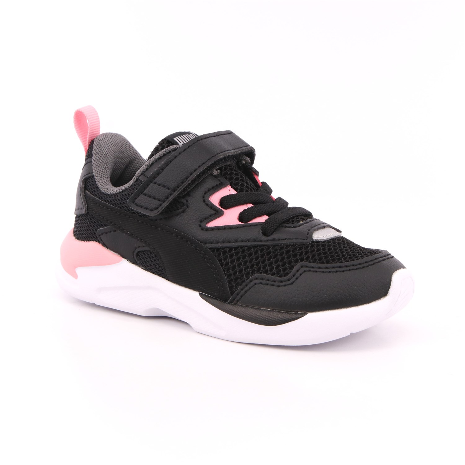 Scarpa Strappi + Elastico Puma Bambina Nero Scarpa Strappi + Elastico Puma Bambina Nero Scarpe 751 - 37439817