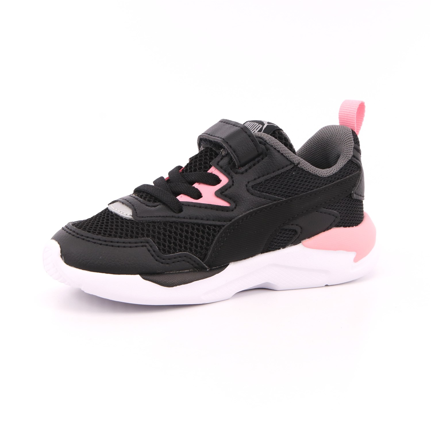 Scarpa Strappi + Elastico Puma Bambina Nero Scarpa Strappi + Elastico Puma Bambina Nero Scarpe 751 - 37439817