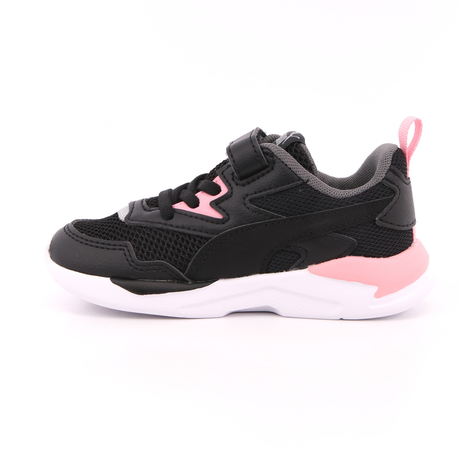 Scarpa Strappi + Elastico Puma Bambina Nero Scarpa Strappi + Elastico Puma Bambina Nero Scarpe 751 - 37439817