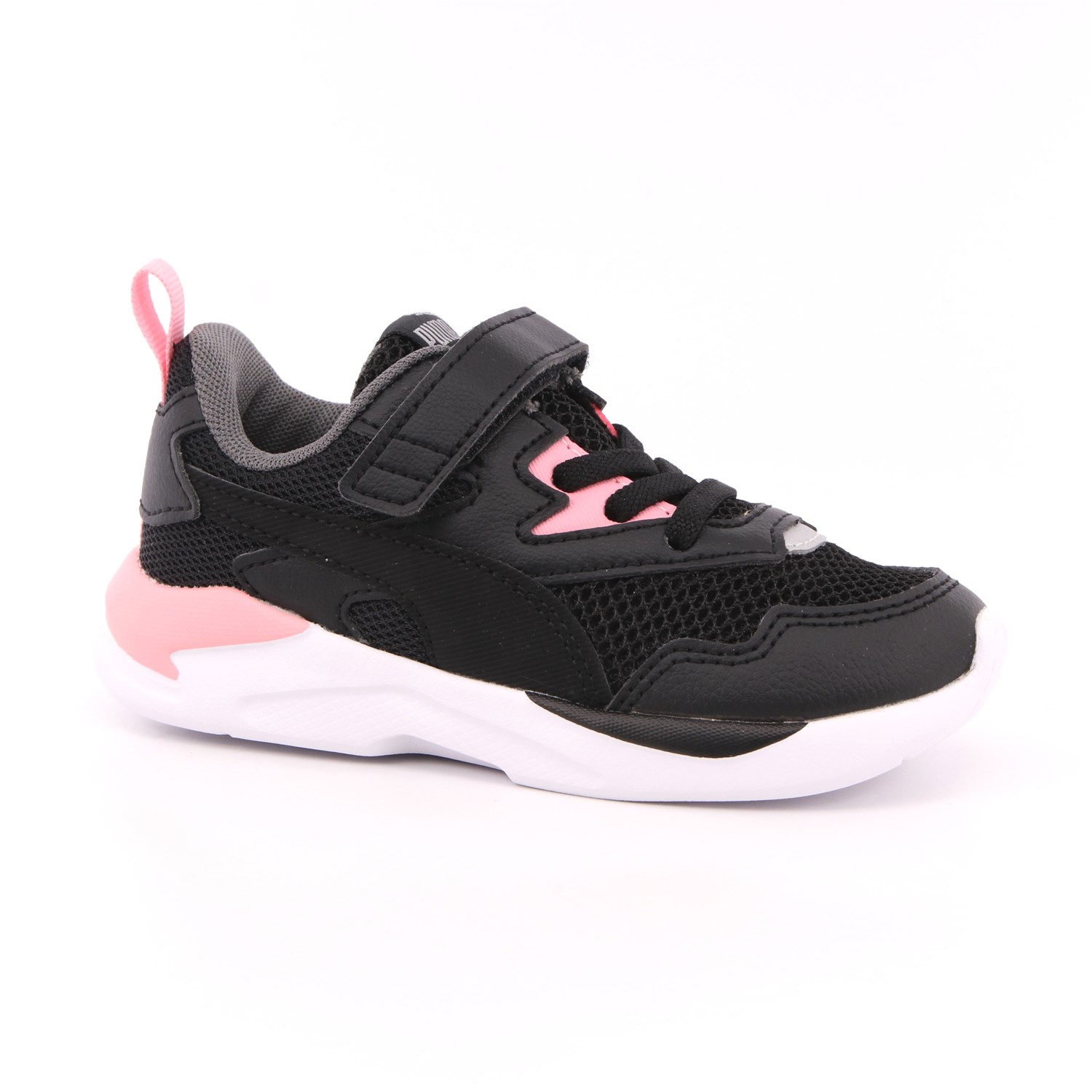 Scarpa Strappi + Elastico Puma Bambina Nero Scarpa Strappi + Elastico Puma Bambina Nero Scarpe 751 - 37439817